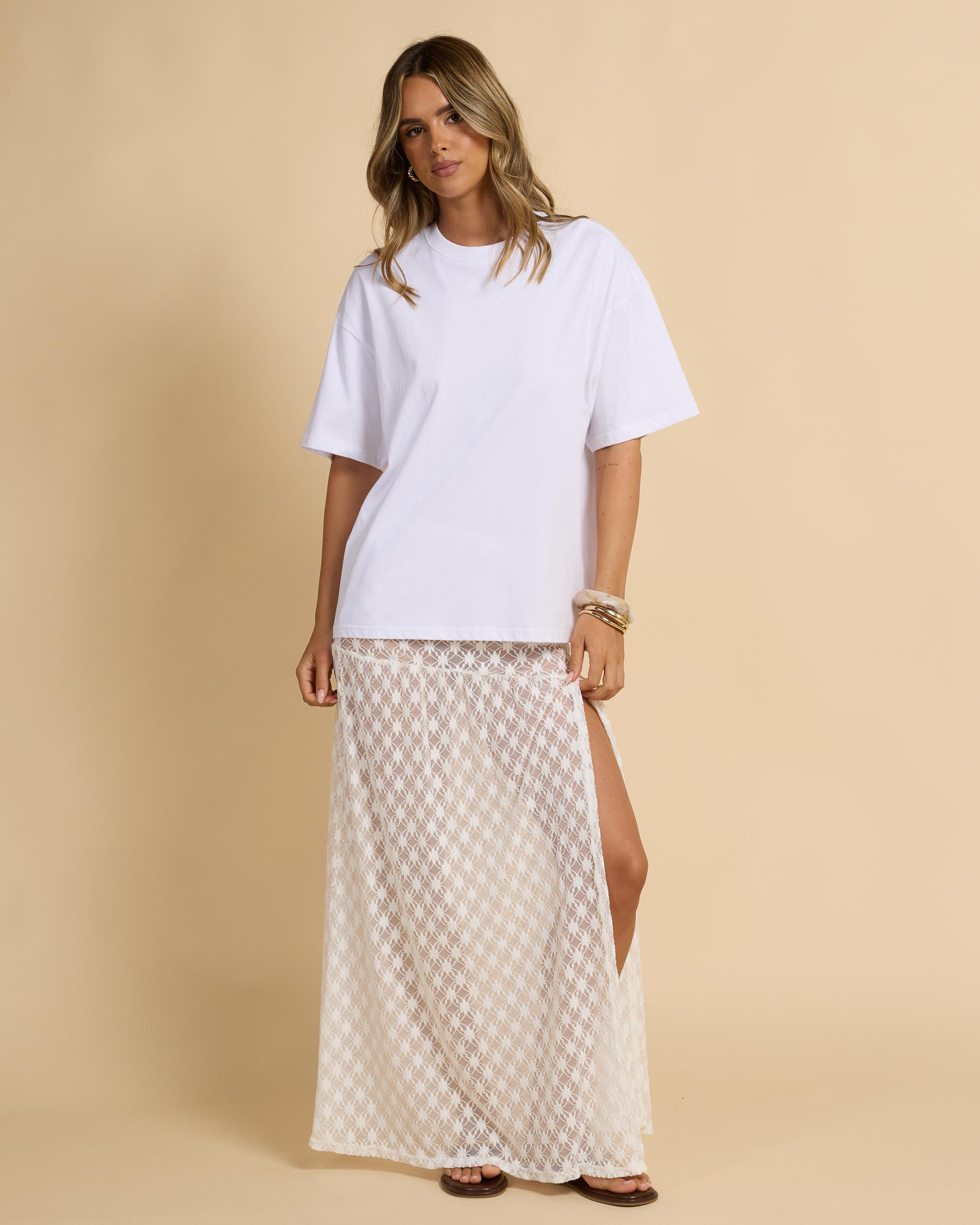 Gigi Lace Maxi Skirt