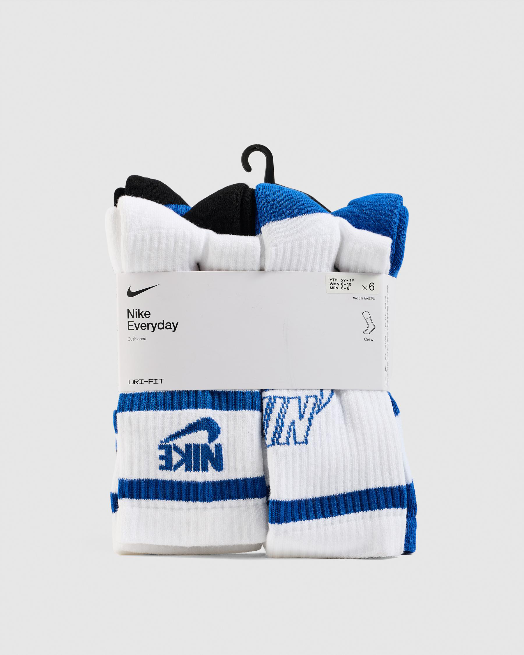 Everyday Crew Socks 6 Pack
