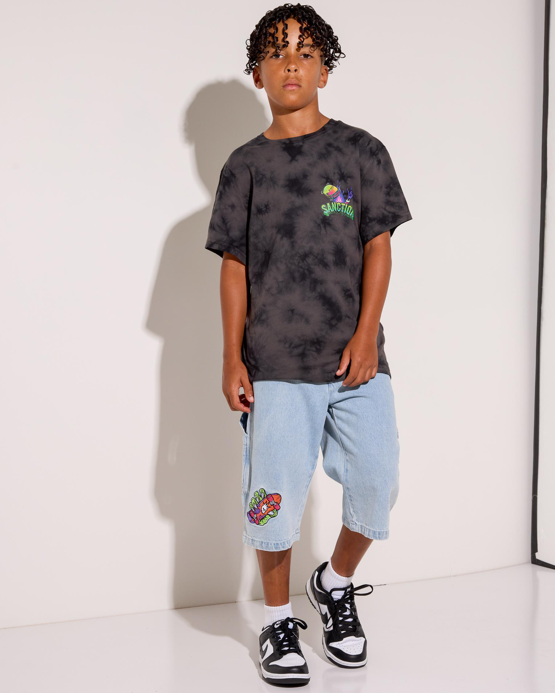 Kick Flip Denim Walk Shorts