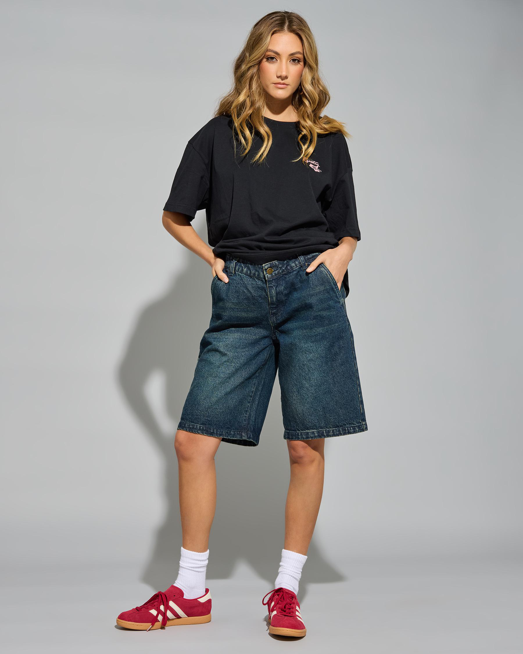 Billie Low Rise Carpenter Shorts
