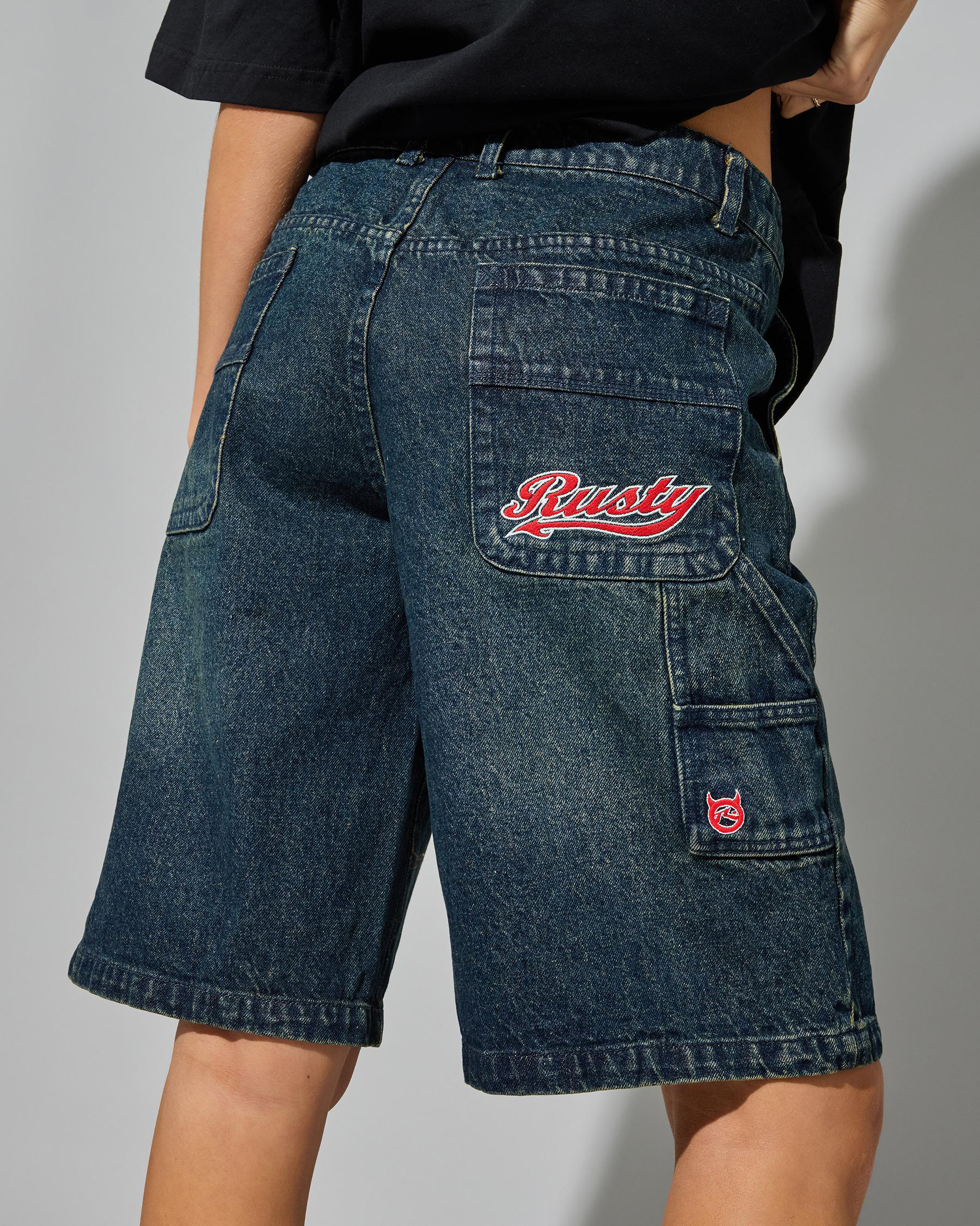 Billie Low Rise Carpenter Shorts