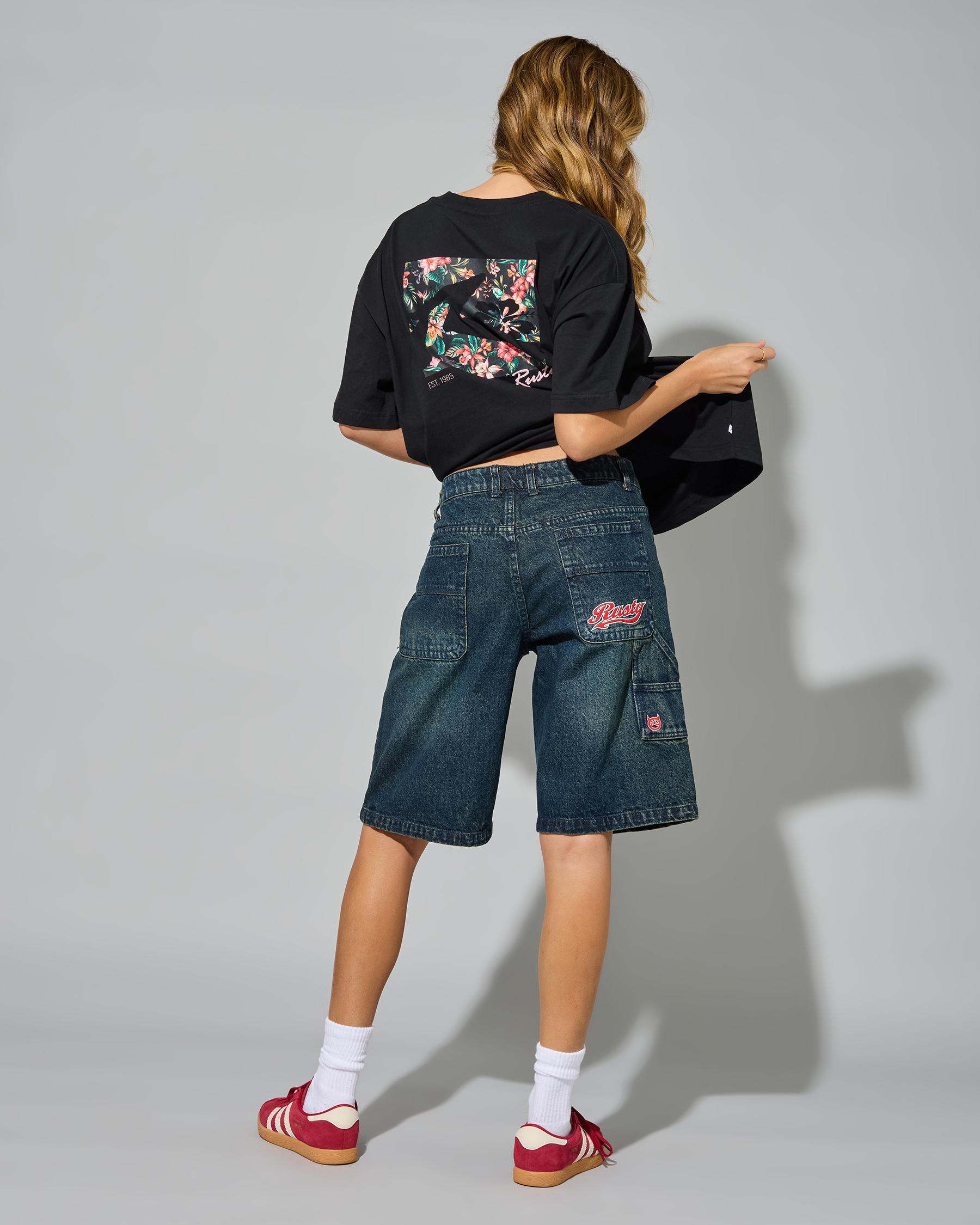 Billie Low Rise Carpenter Shorts