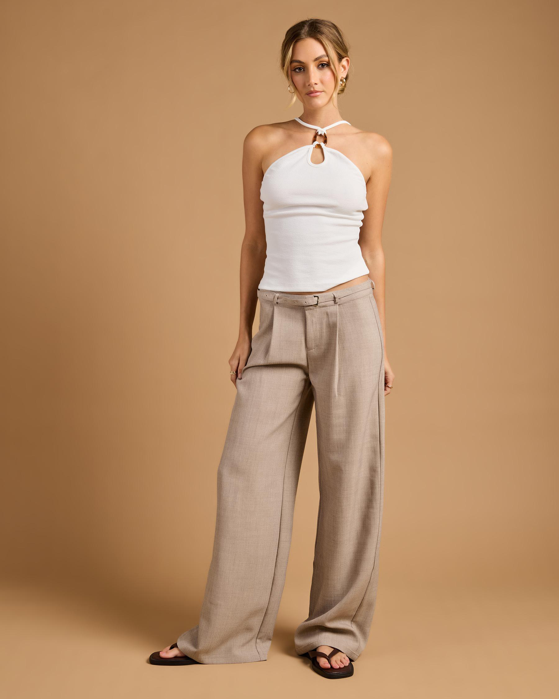 Esther Rib Halter Top