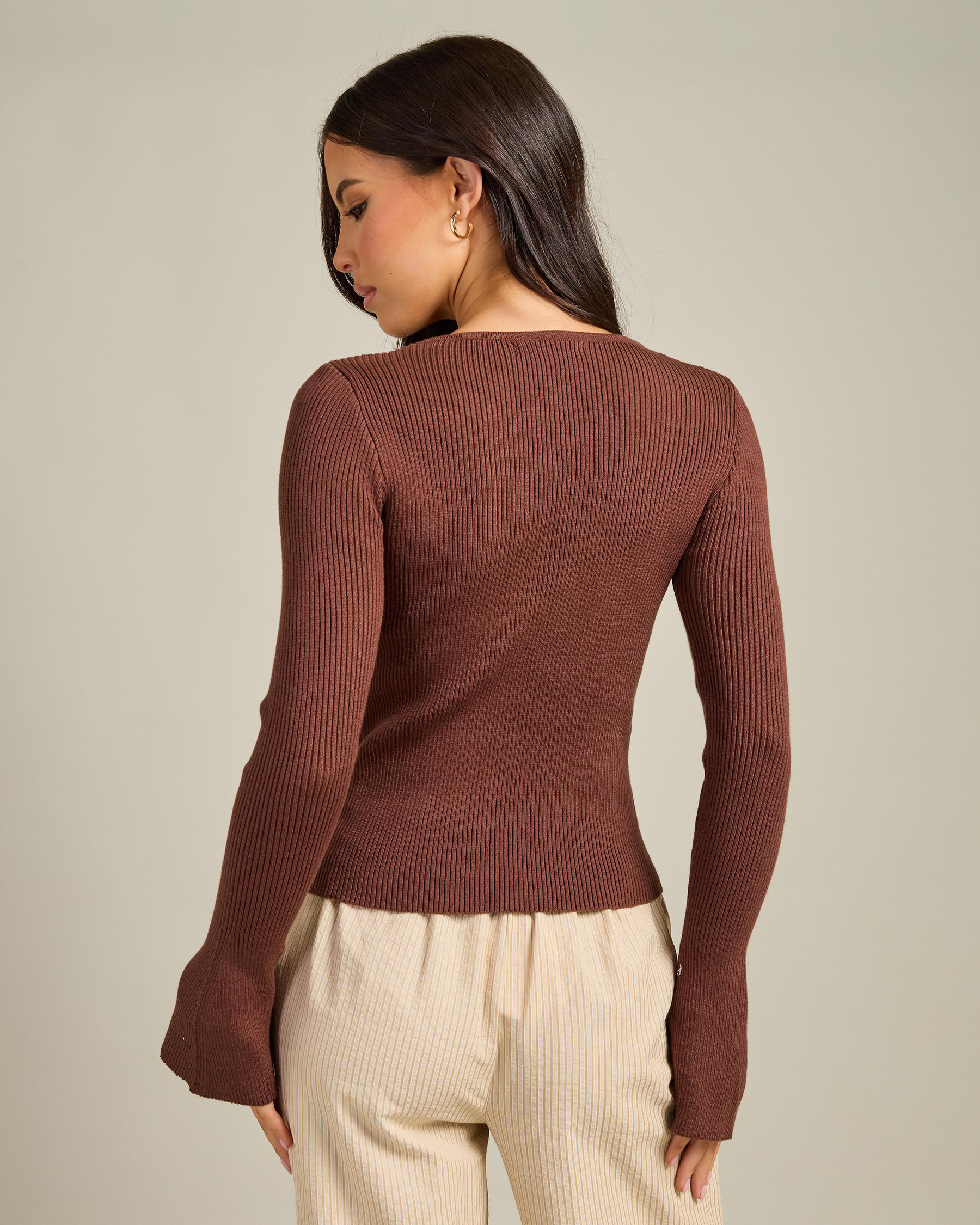 Sutton Knit Long Sleeve Top