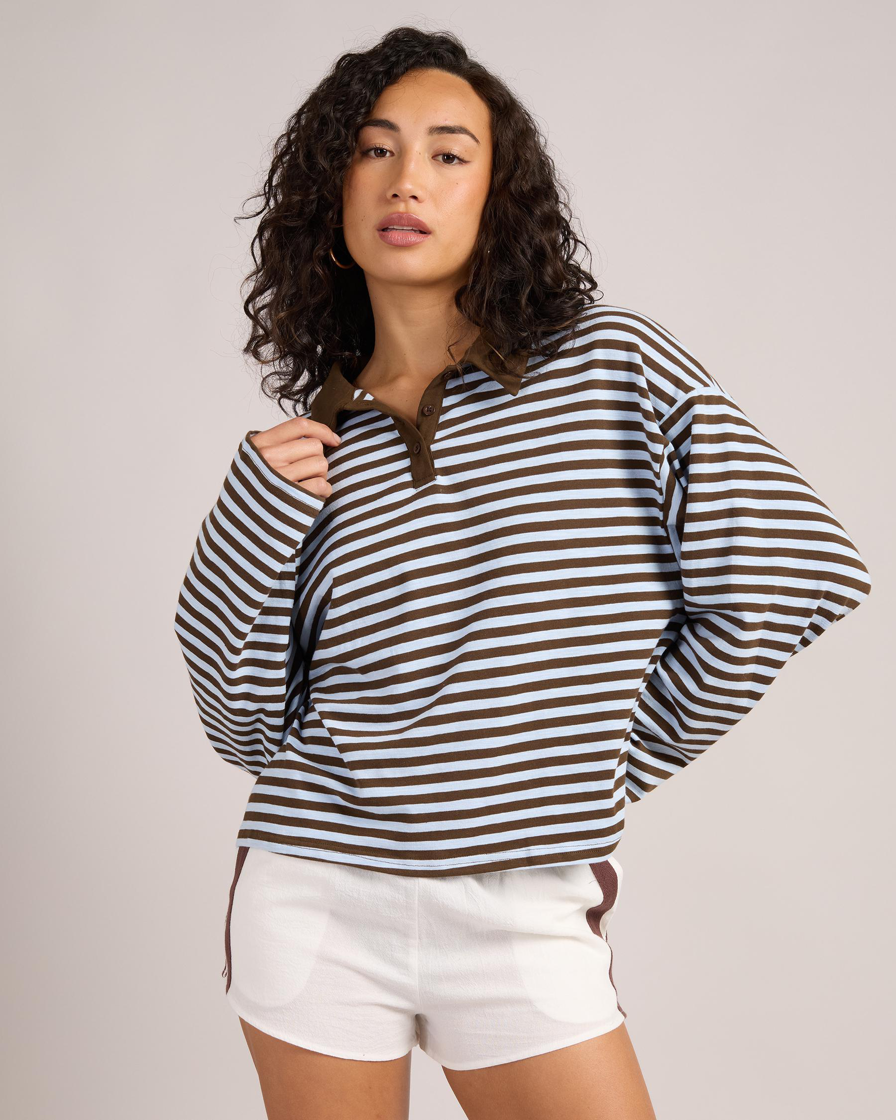 Mason Stripe Long Sleeve Top
