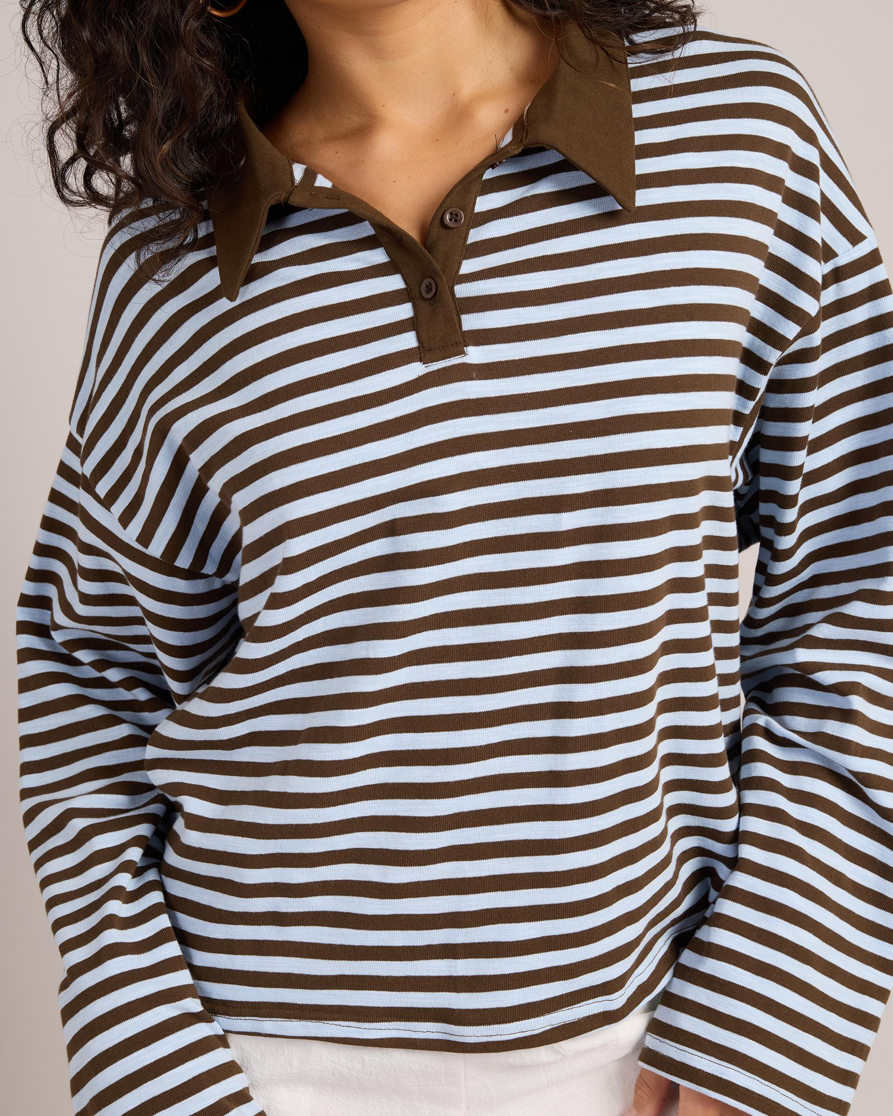 Mason Stripe Long Sleeve Top