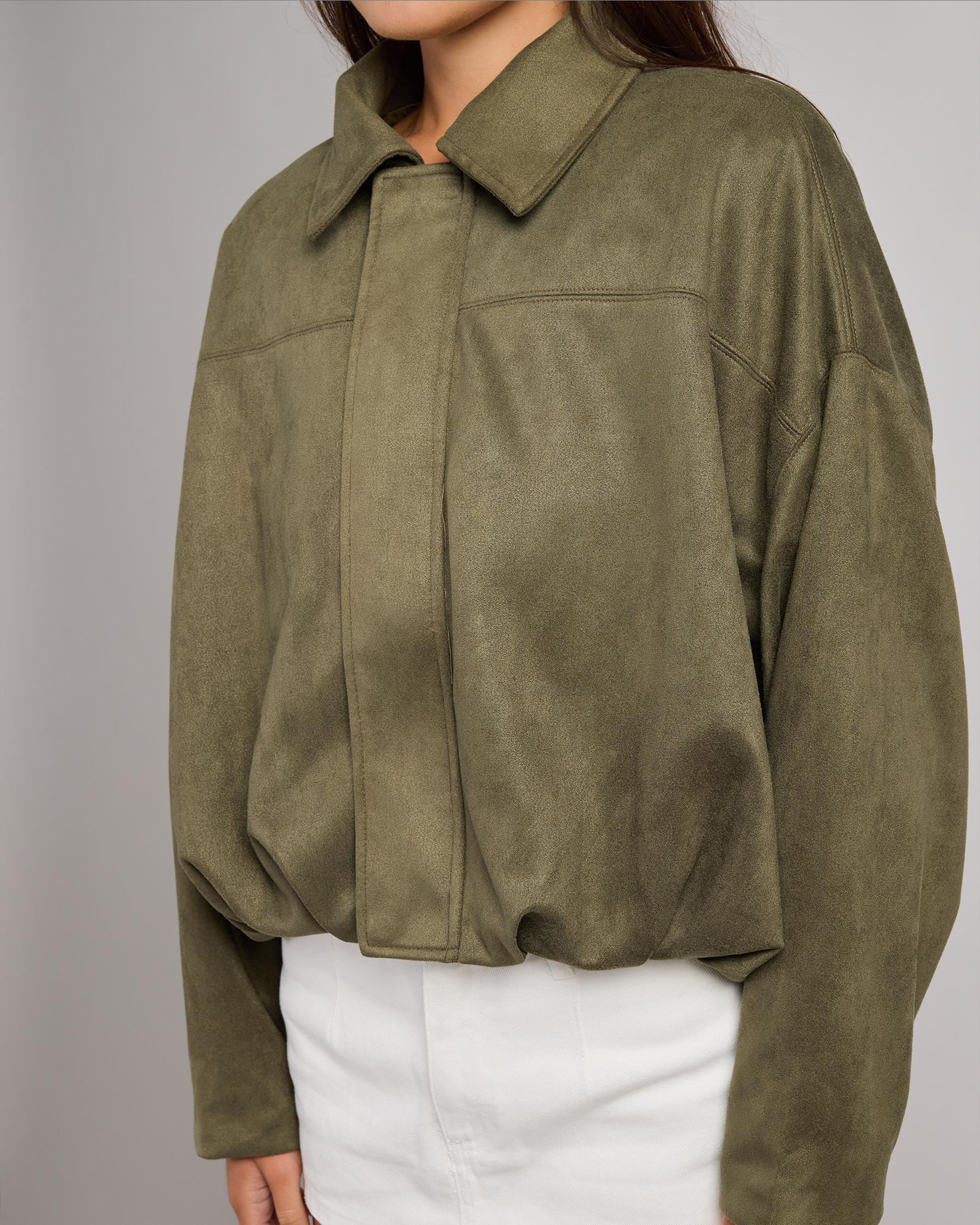 London Faux Suede Jacket