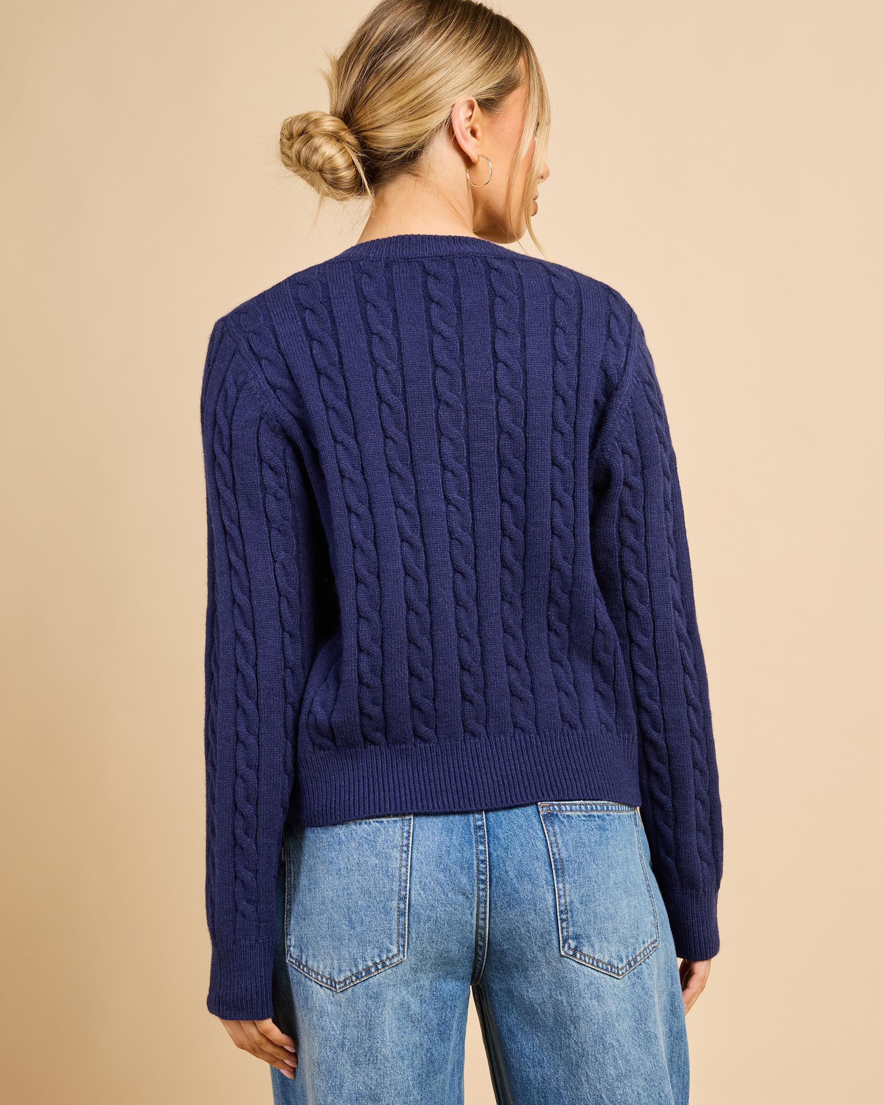 Bristol V Neck Knit Jumper