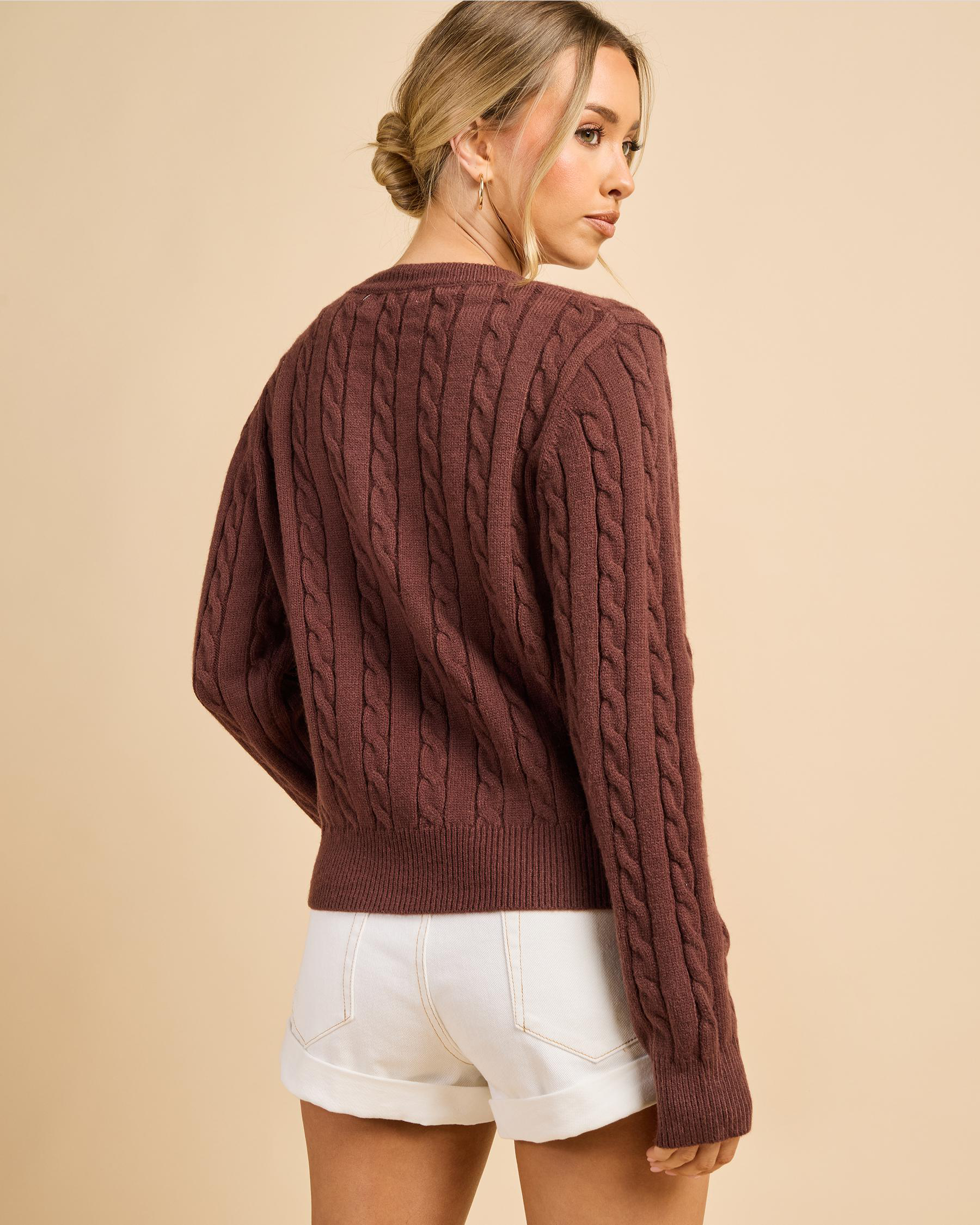 Bristol V Neck Knit Jumper