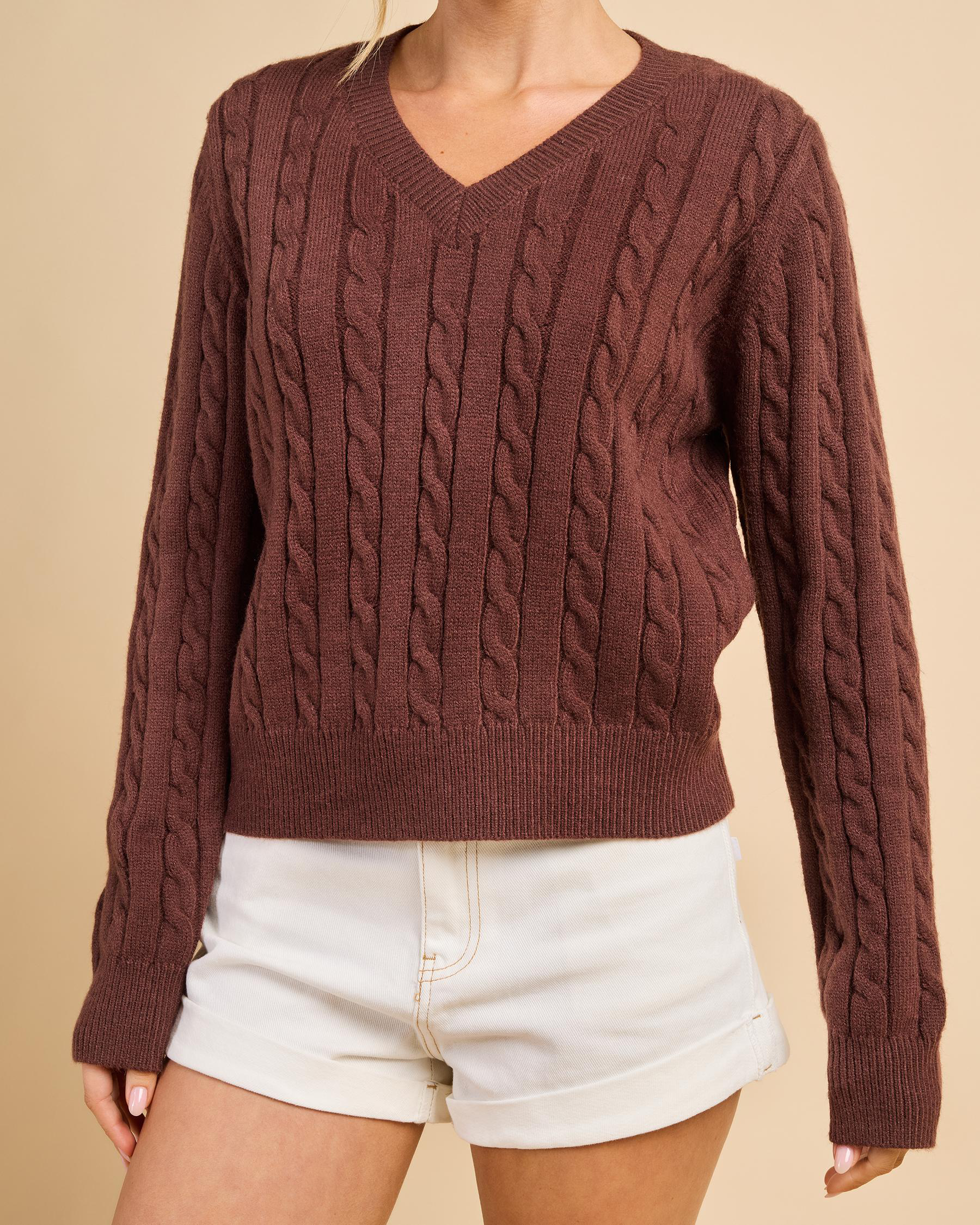 Bristol V Neck Knit Jumper