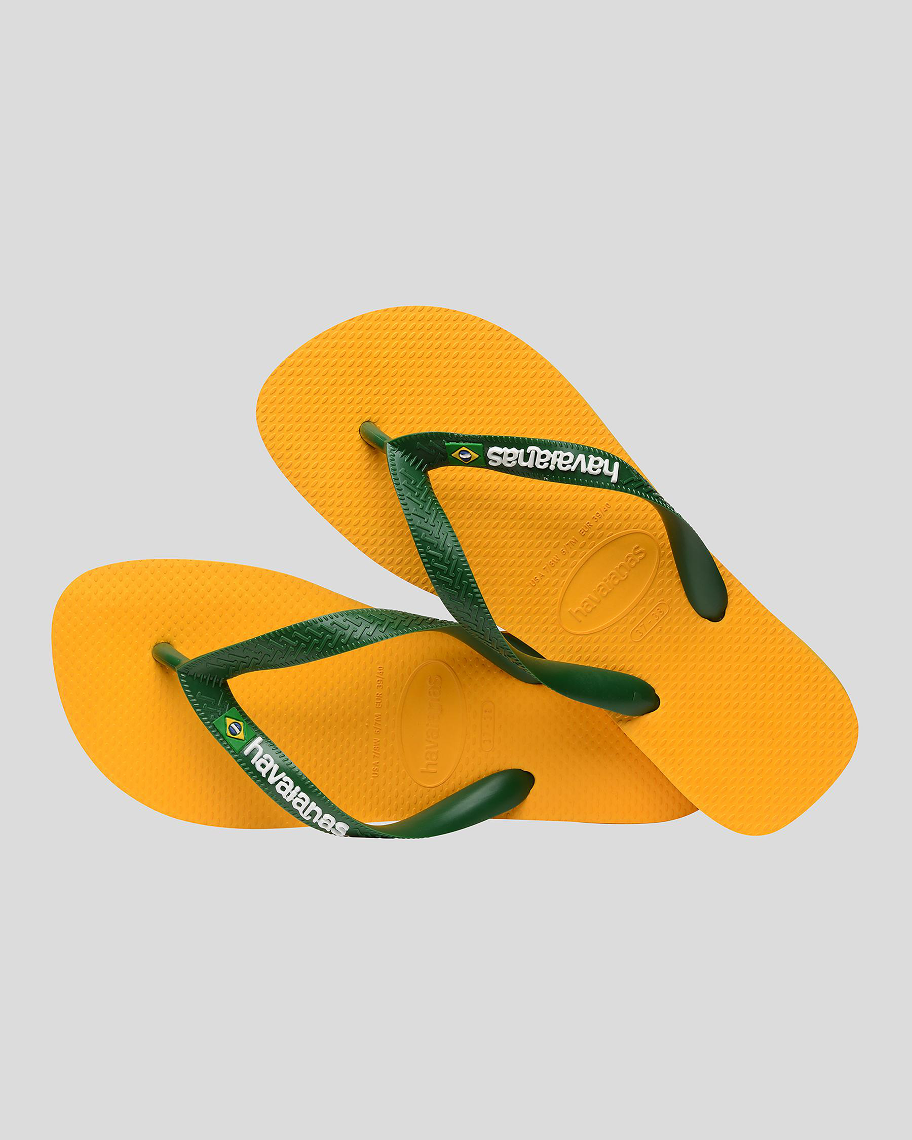 Brazil Logo Thongs