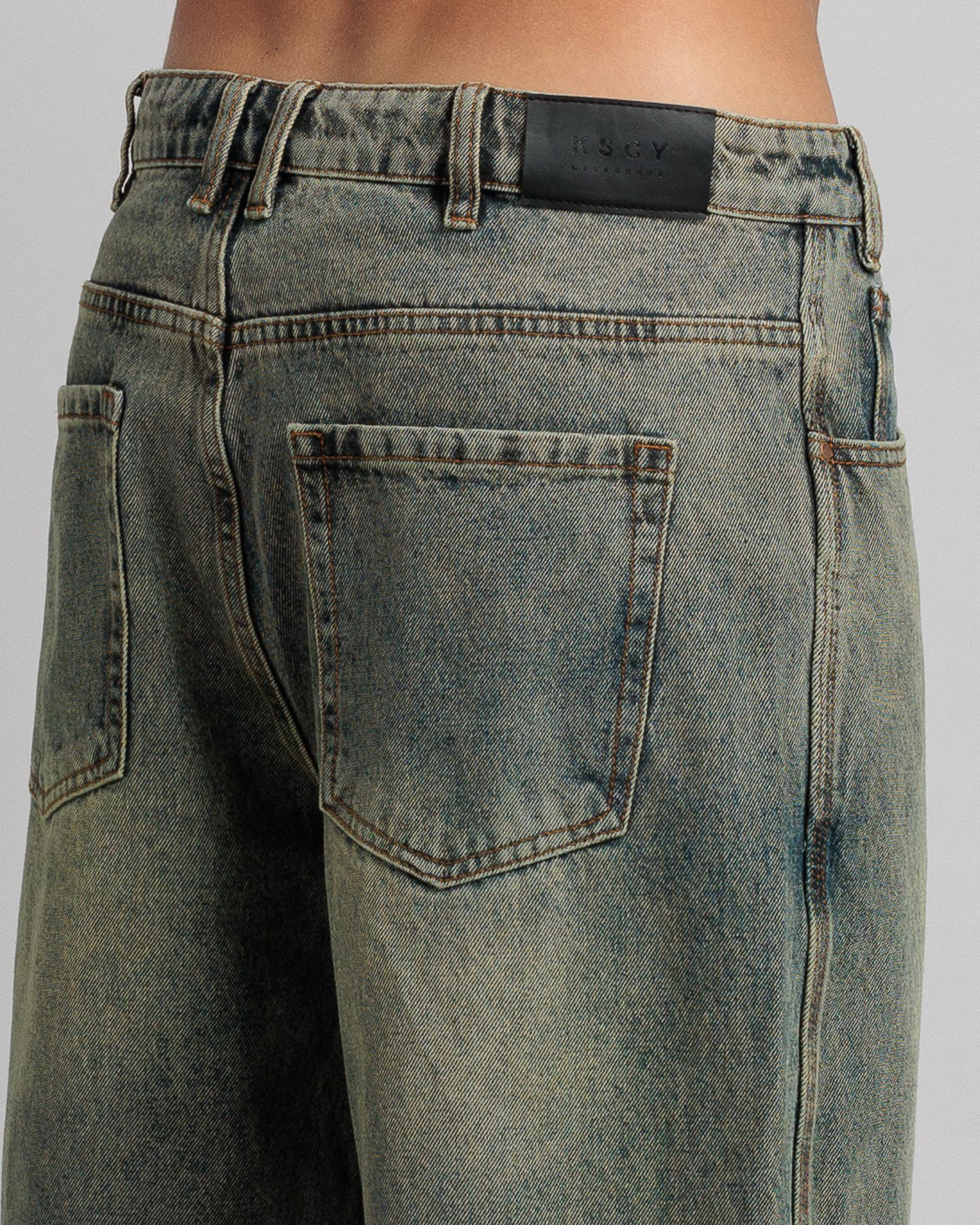 K6 Baggy Wide Leg Jeans