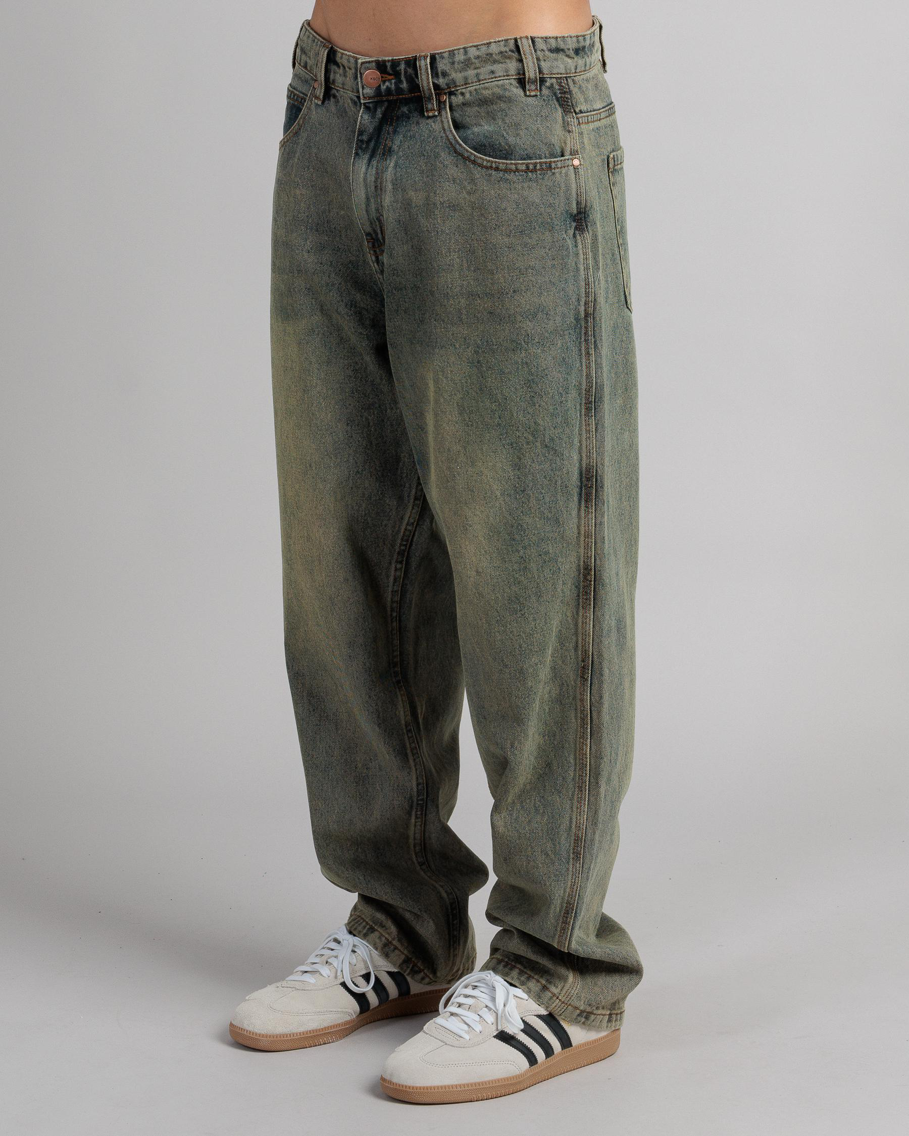 K6 Baggy Wide Leg Jeans