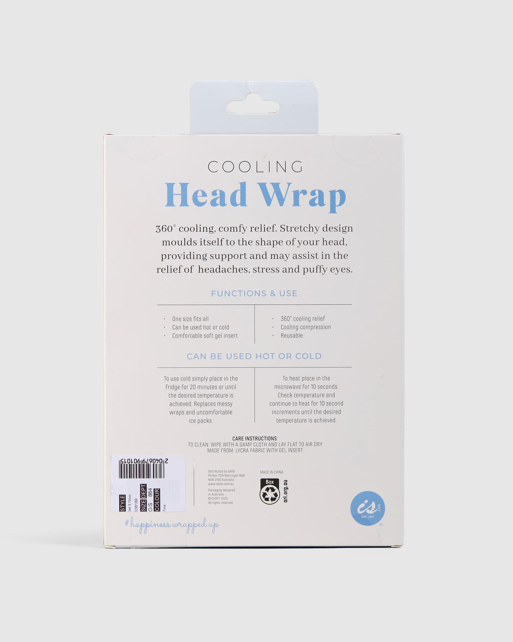 Two Tone Cooling Head Relief Wrap