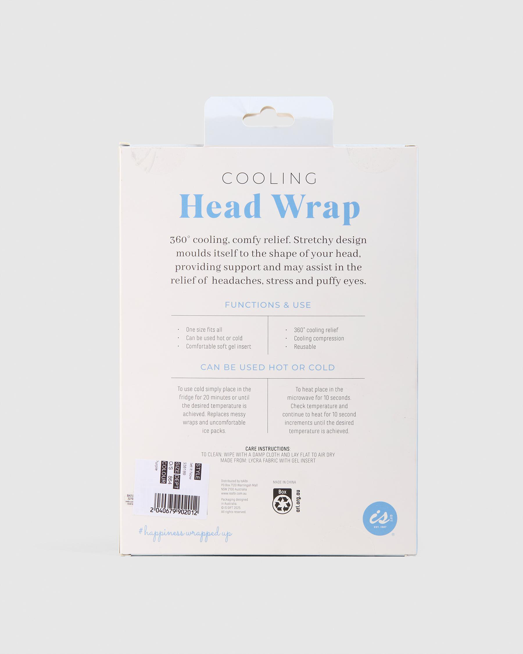 Two Tone Cooling Head Relief Wrap