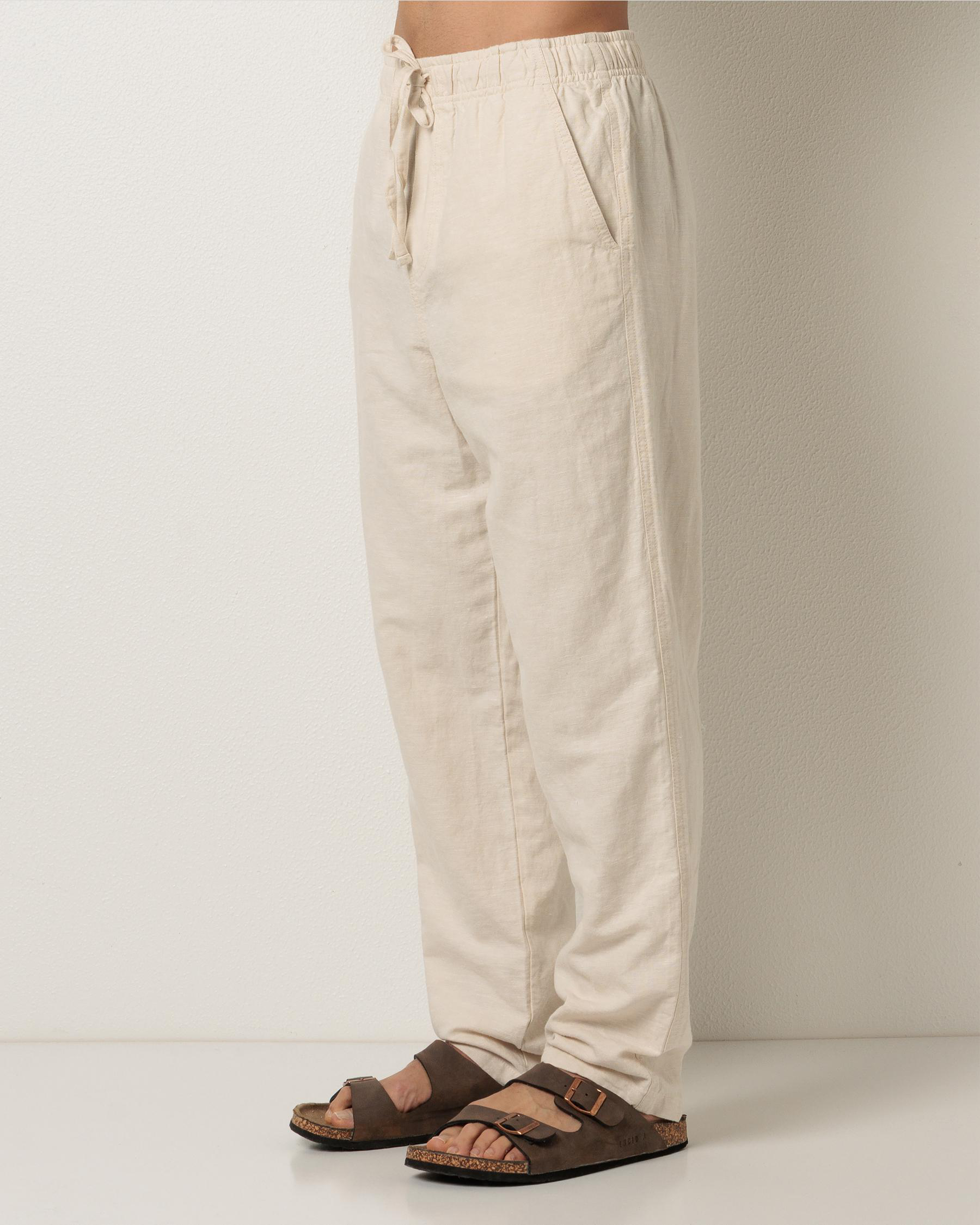 Leisurely Linen Blend Pants