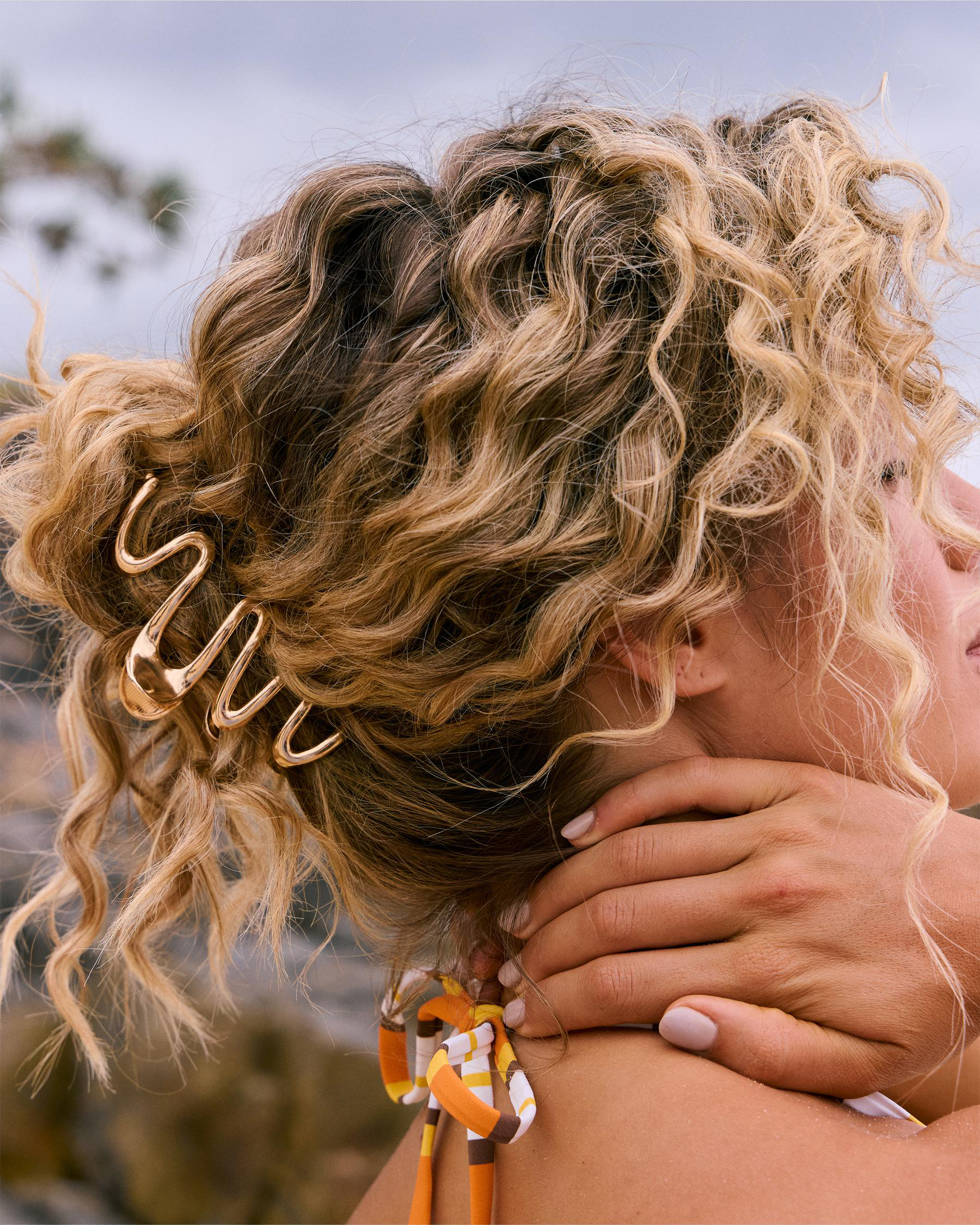 Squiggle Hair Claw Clip