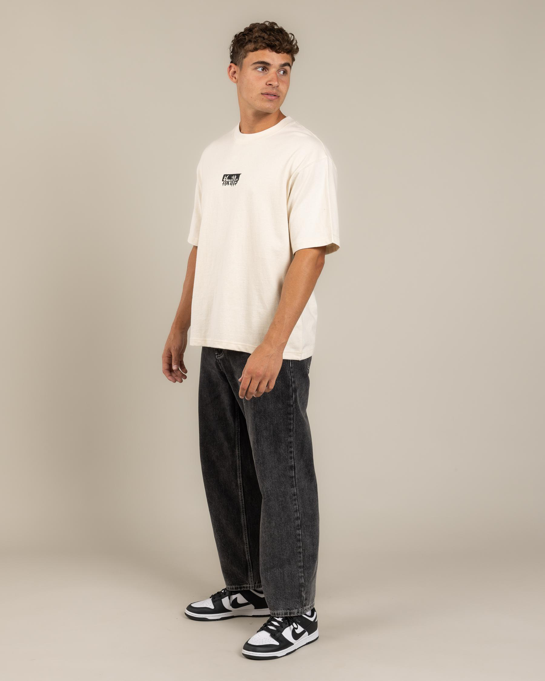 Embro Box Fit Oversize Cropped T-Shirt