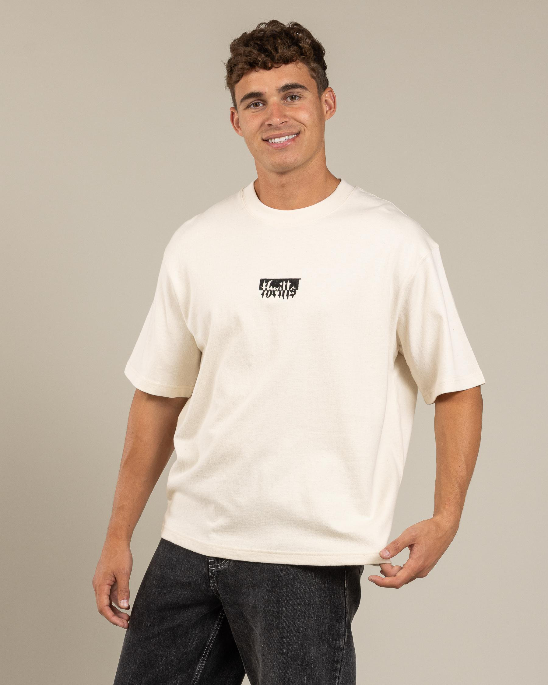 Embro Box Fit Oversize Cropped T-Shirt