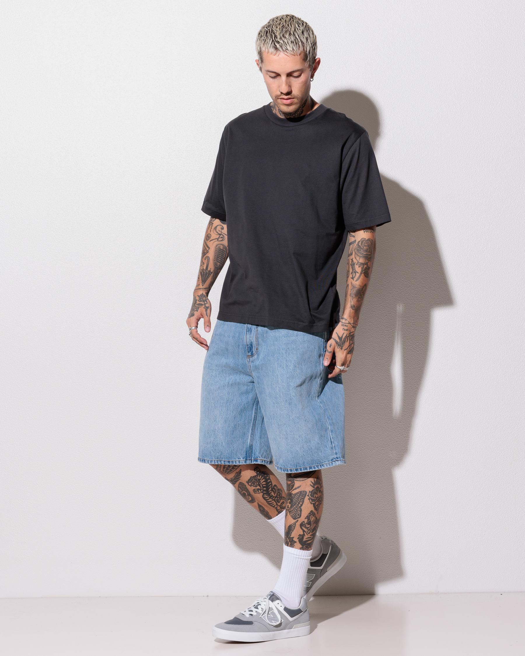 L-Five Biggie Denim Shorts