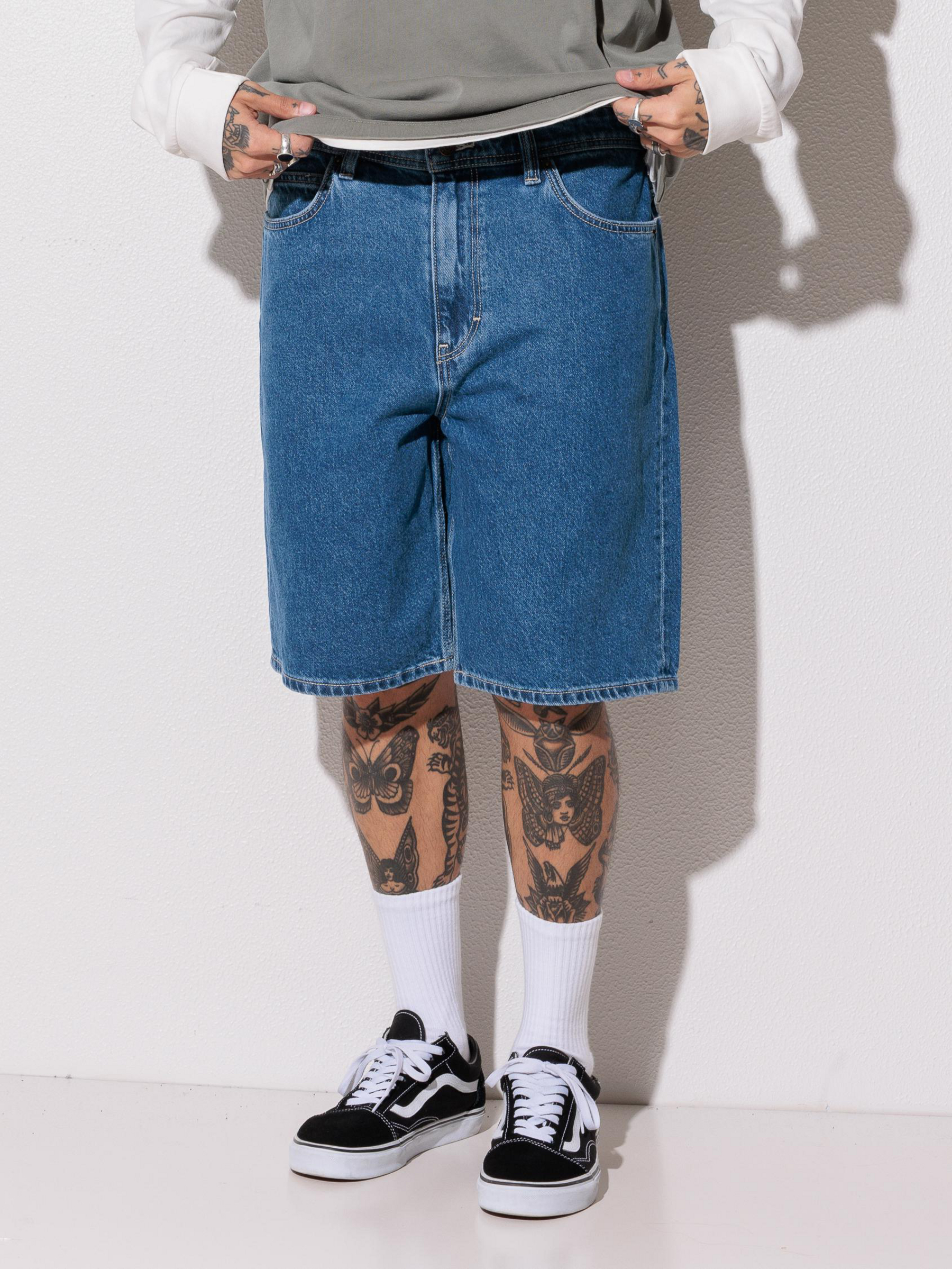 L-Five Biggie Denim Shorts