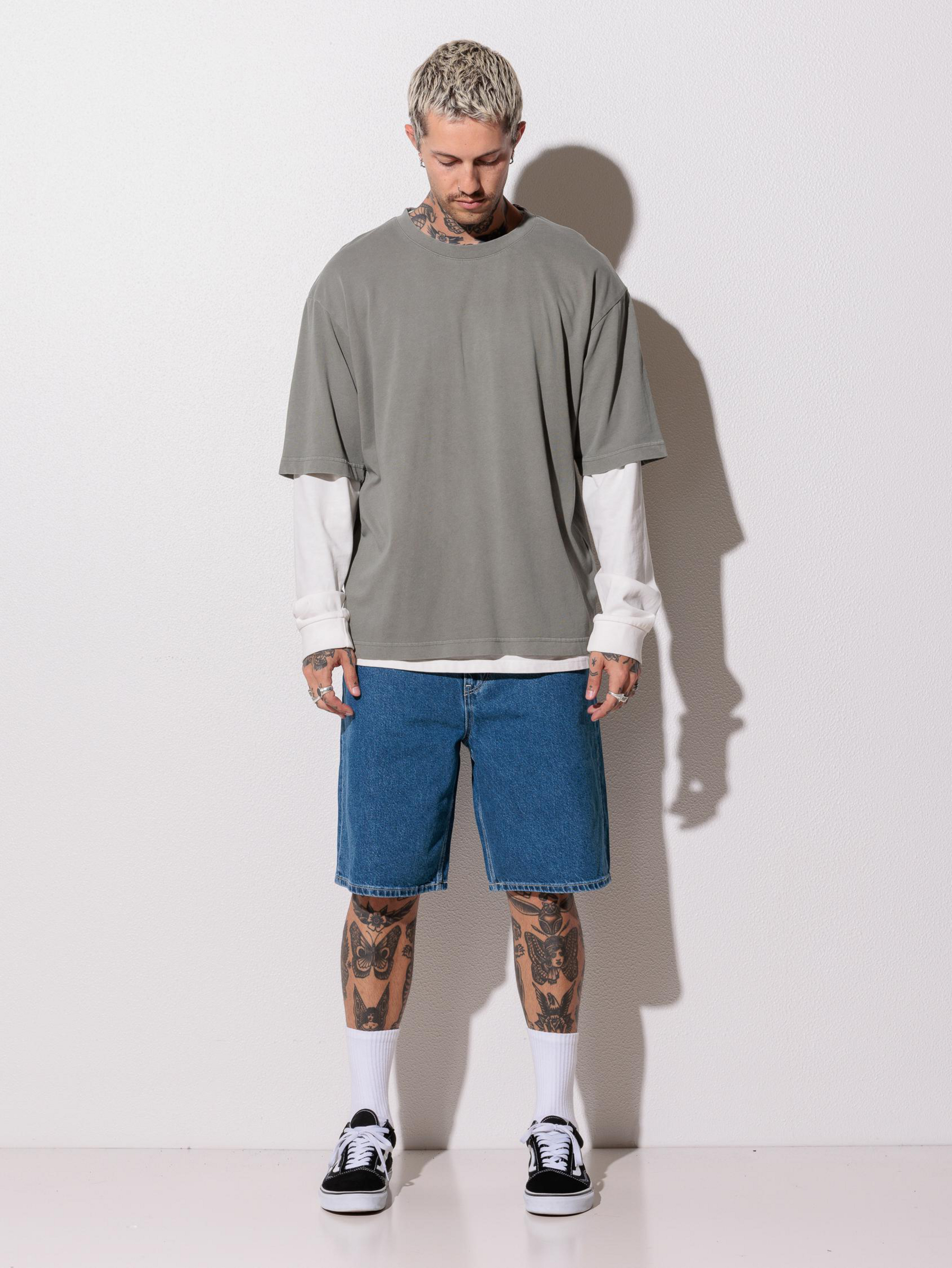 L-Five Biggie Denim Shorts