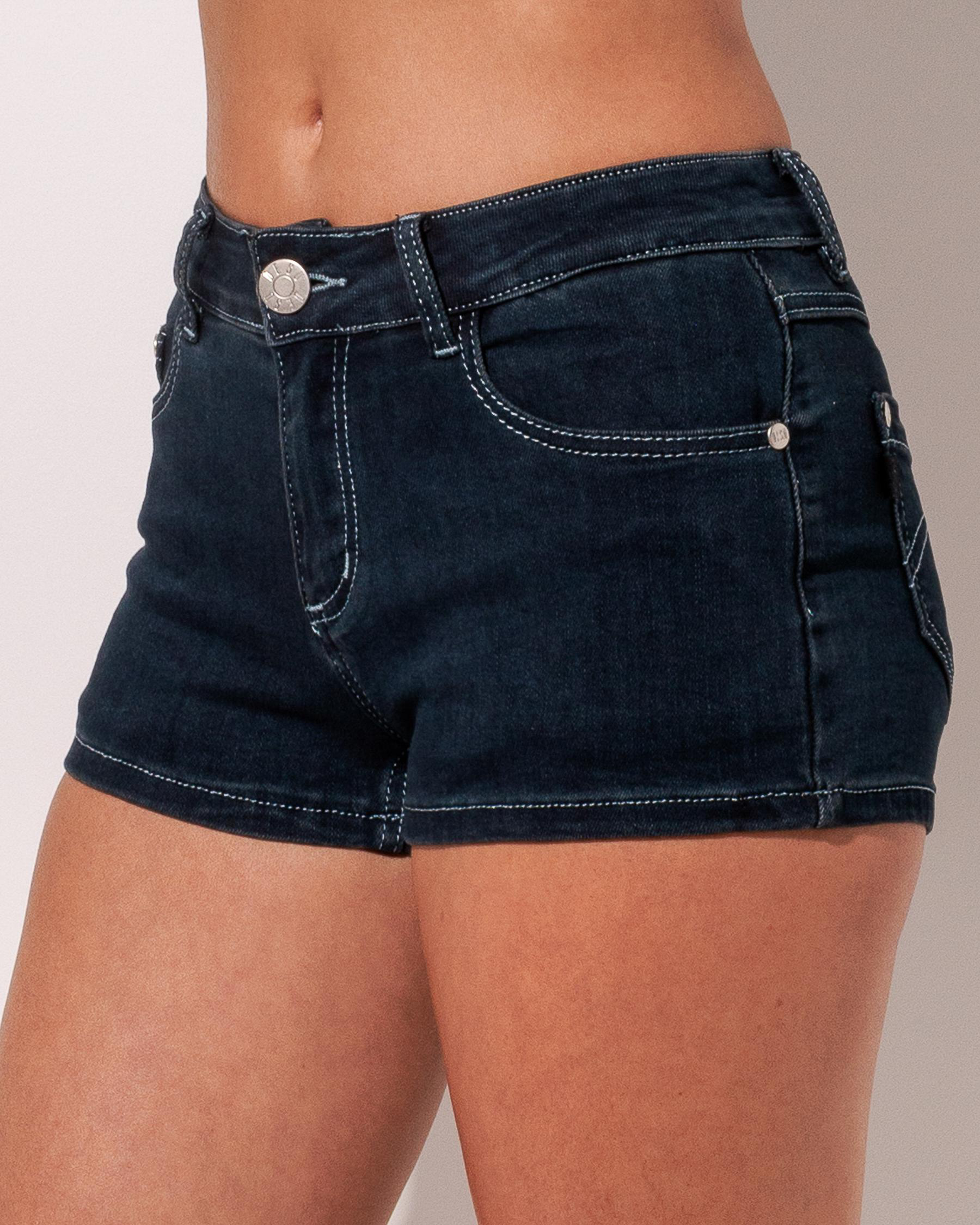 Ariana Micro Denim Shorts