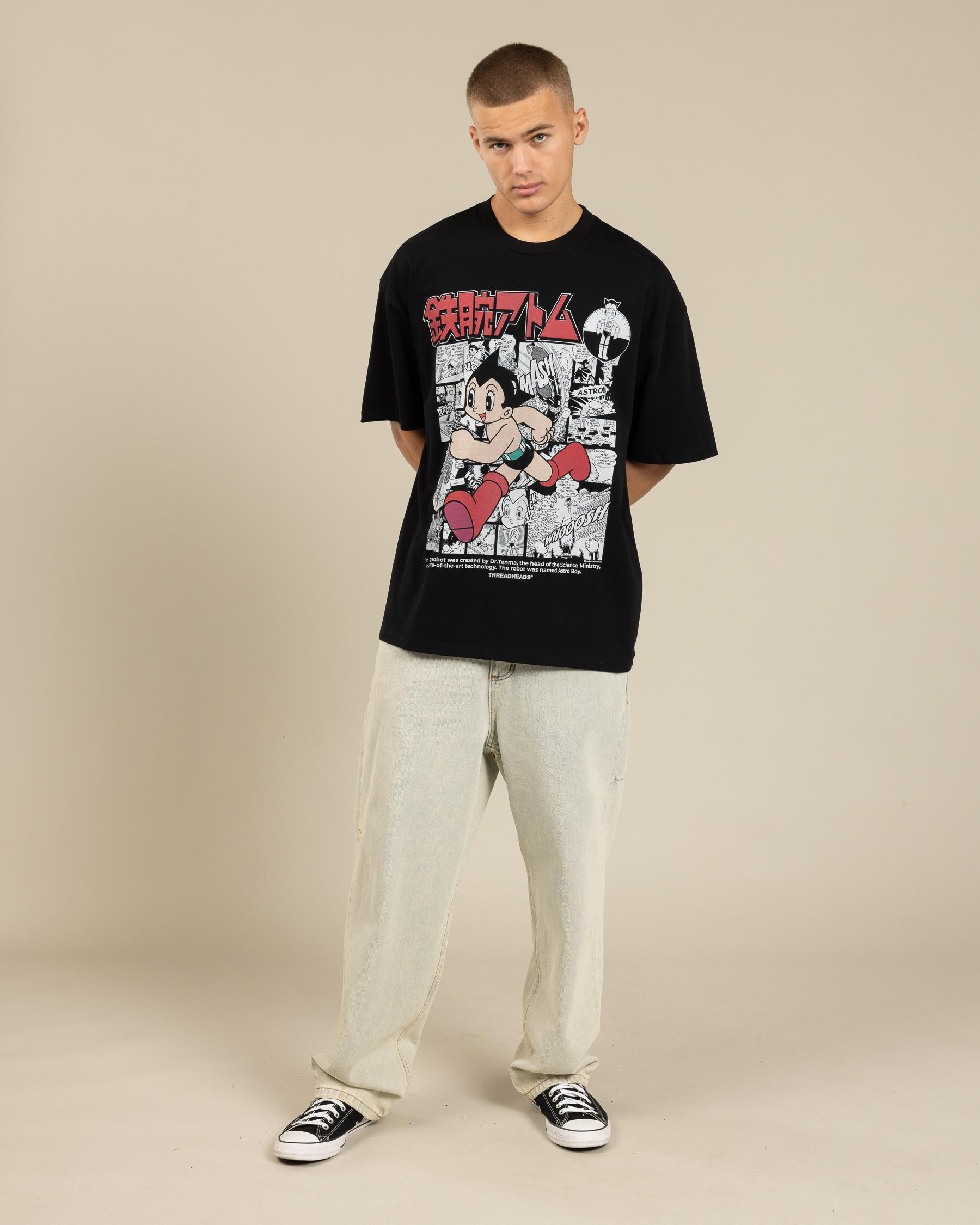 Manga Story Astro Boy Oversized T-Shirt