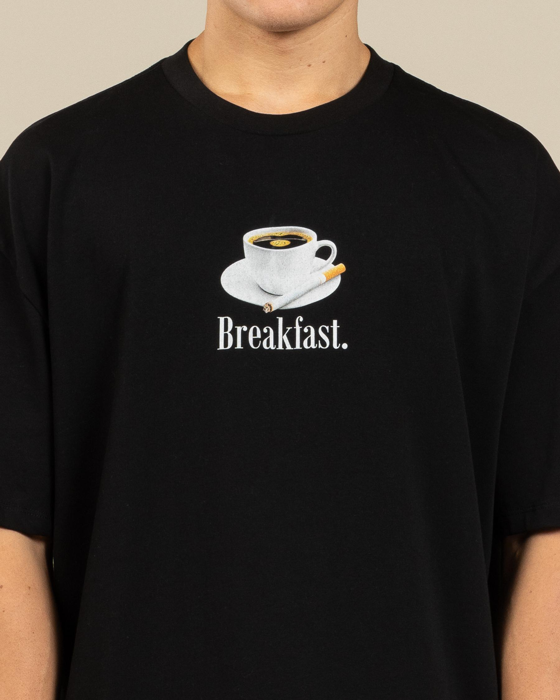 Breakfast Coffee Oversized T-Shirt