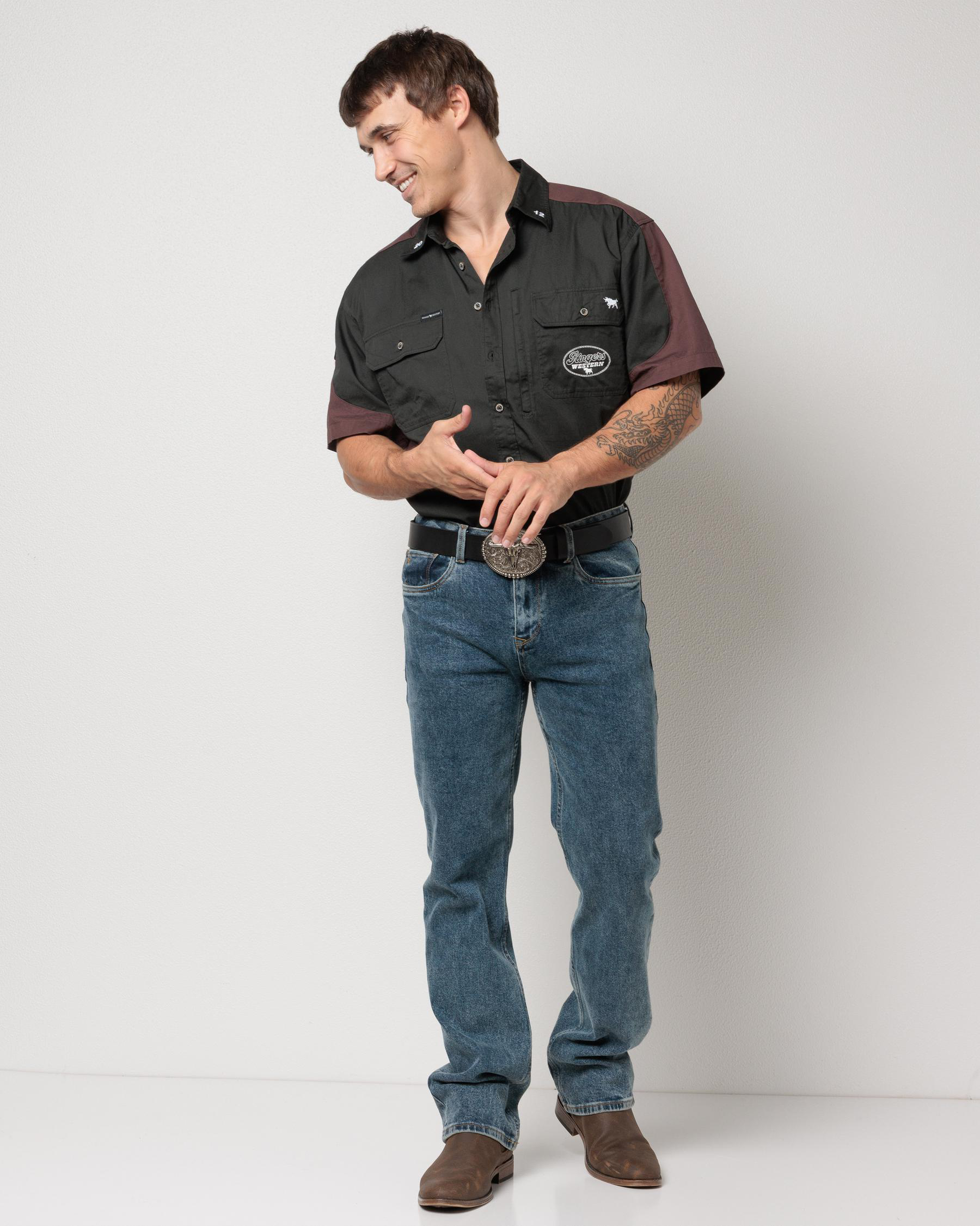 Back Roads Short Sleeve Short