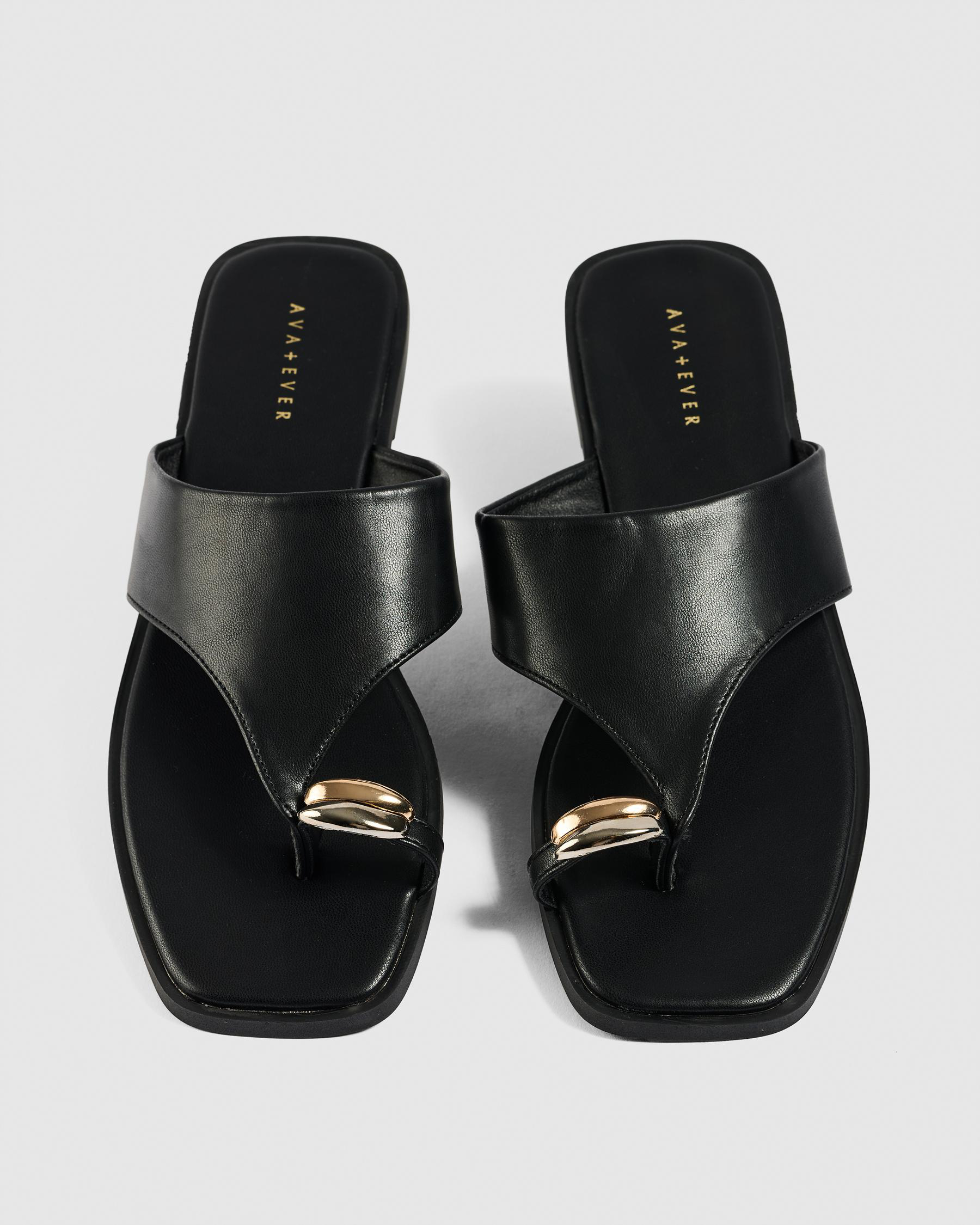 Lustre Slide Sandals