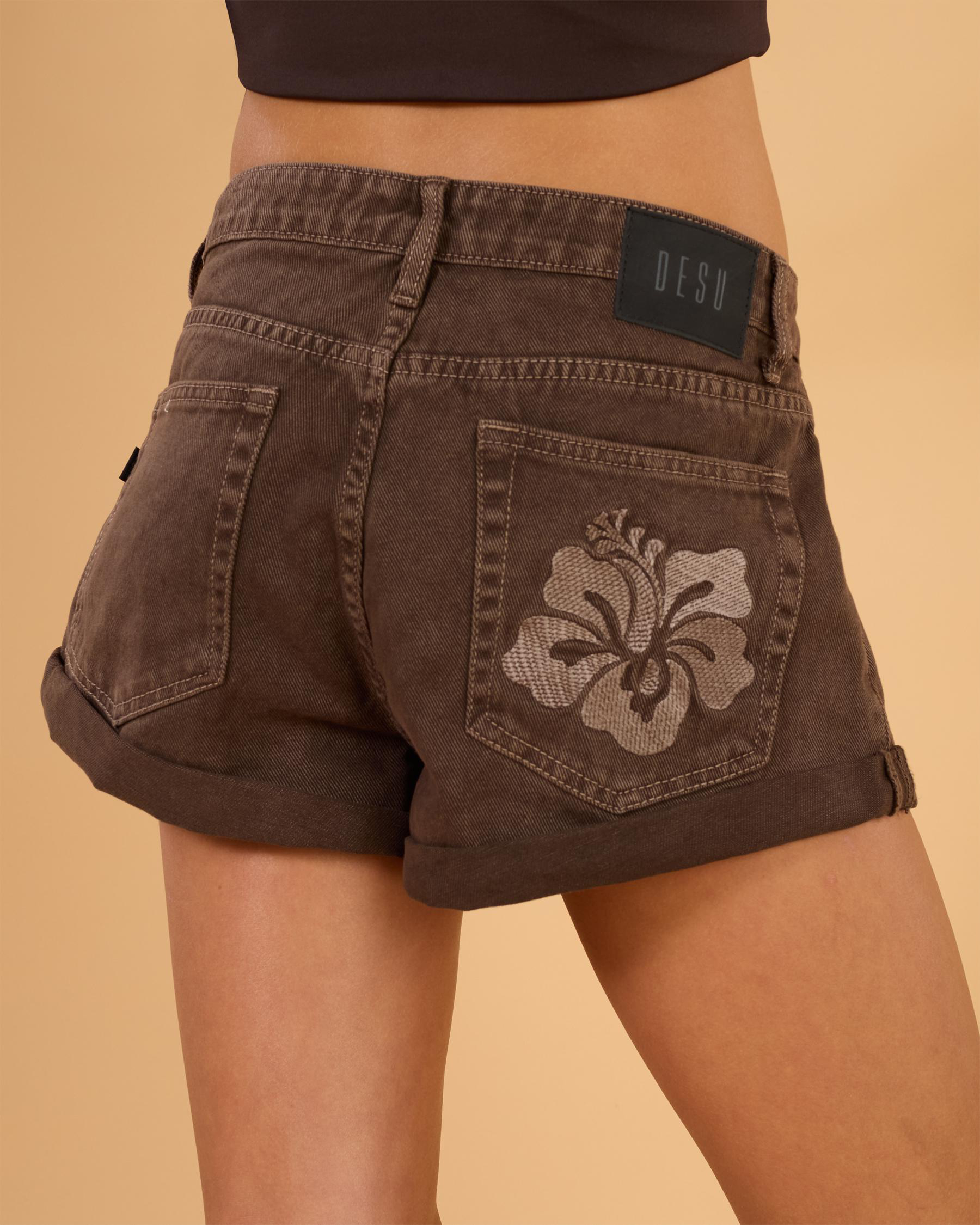 Dylan Micro Denim Shorts