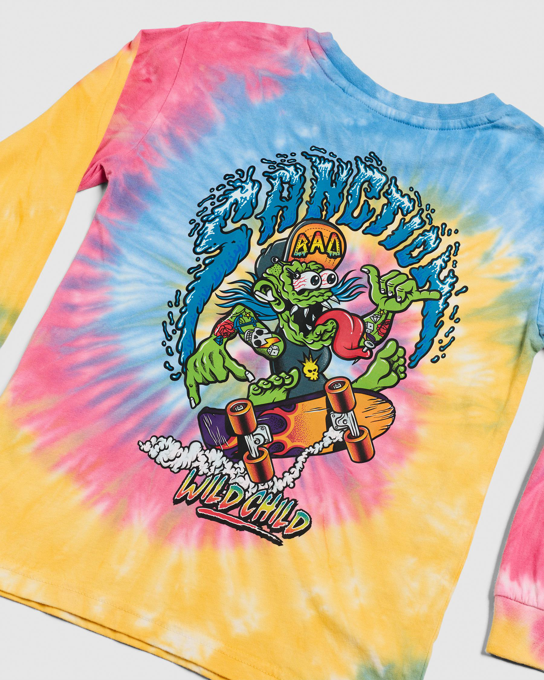 Toddlers' Rainbow Rush Long Sleeve T-Shirt