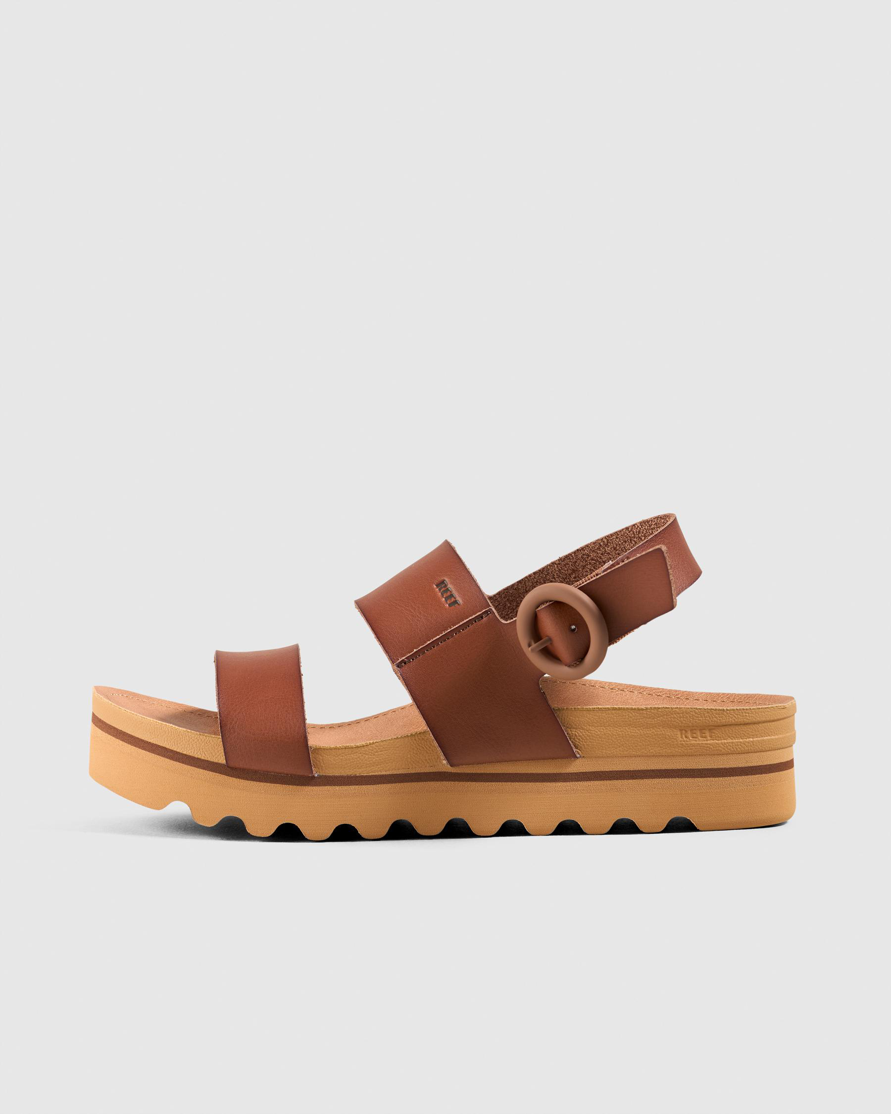 Vista Hi Buckle Slide Sandals