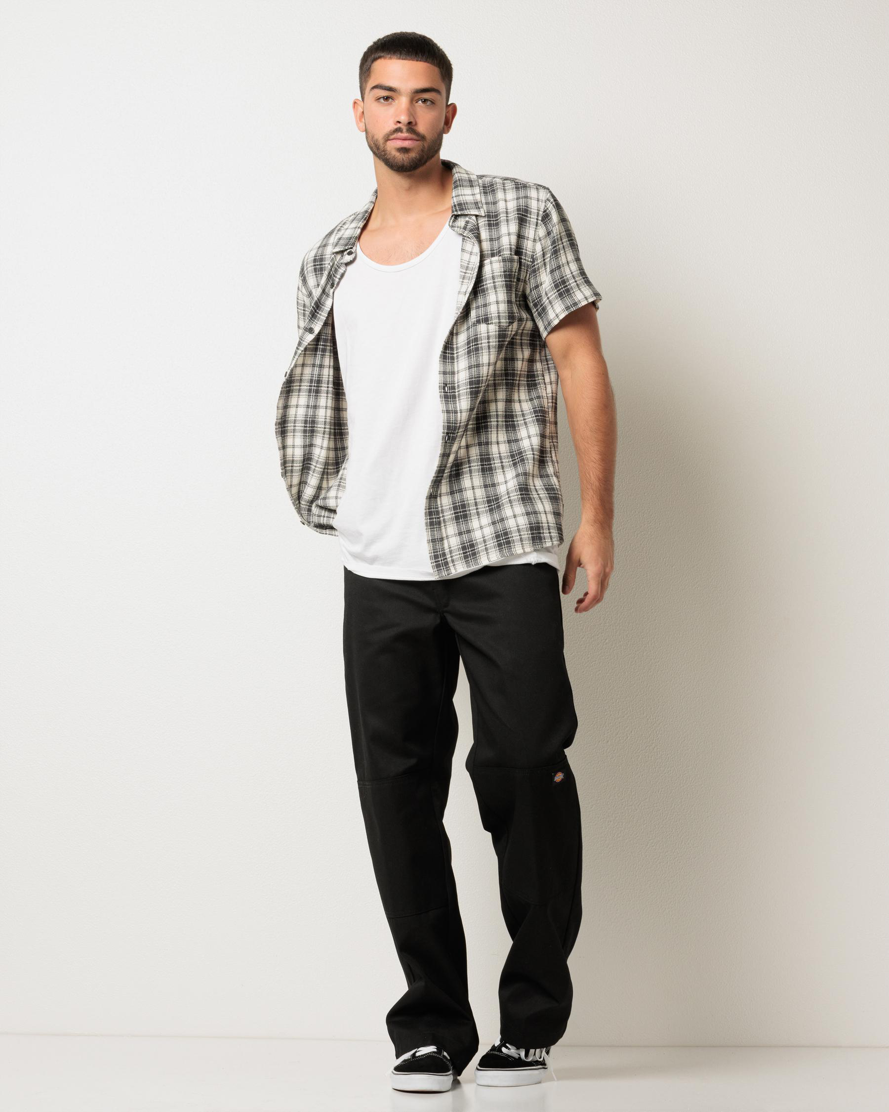 Loose Fit Double Knee Pants