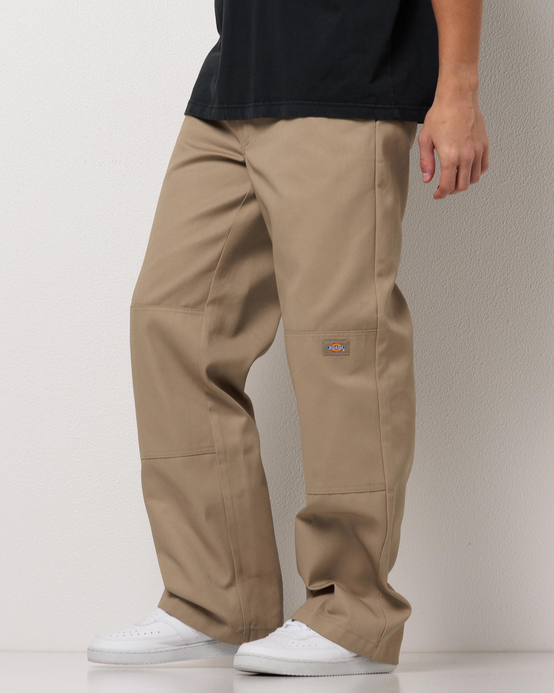 Loose Fit Double Knee Pants