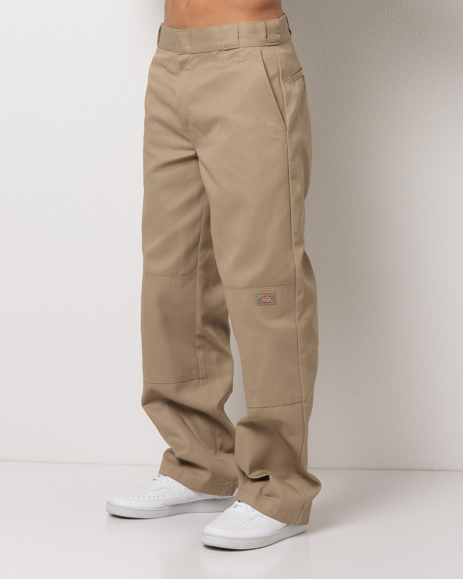 Loose Fit Double Knee Pants