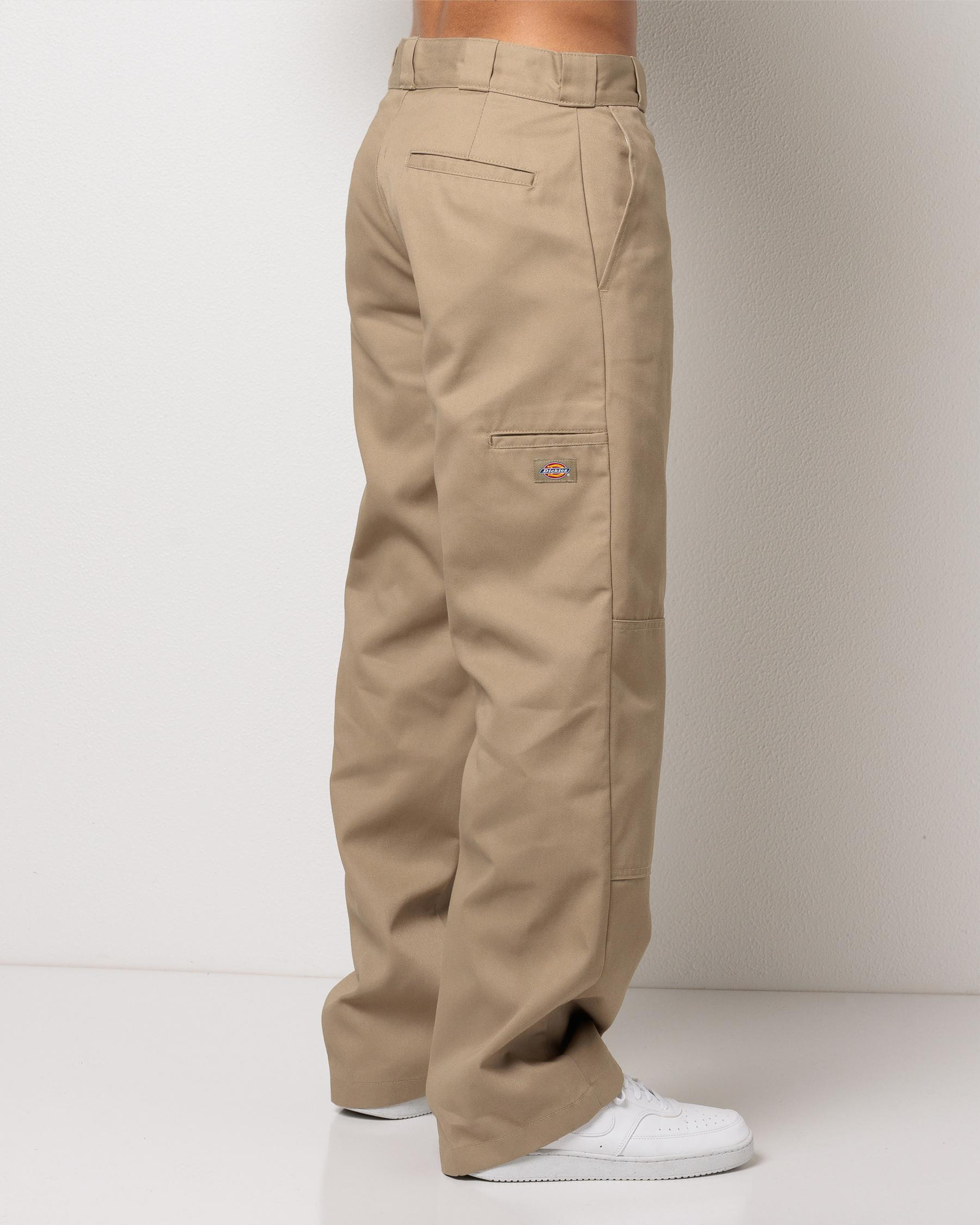 Loose Fit Double Knee Pants