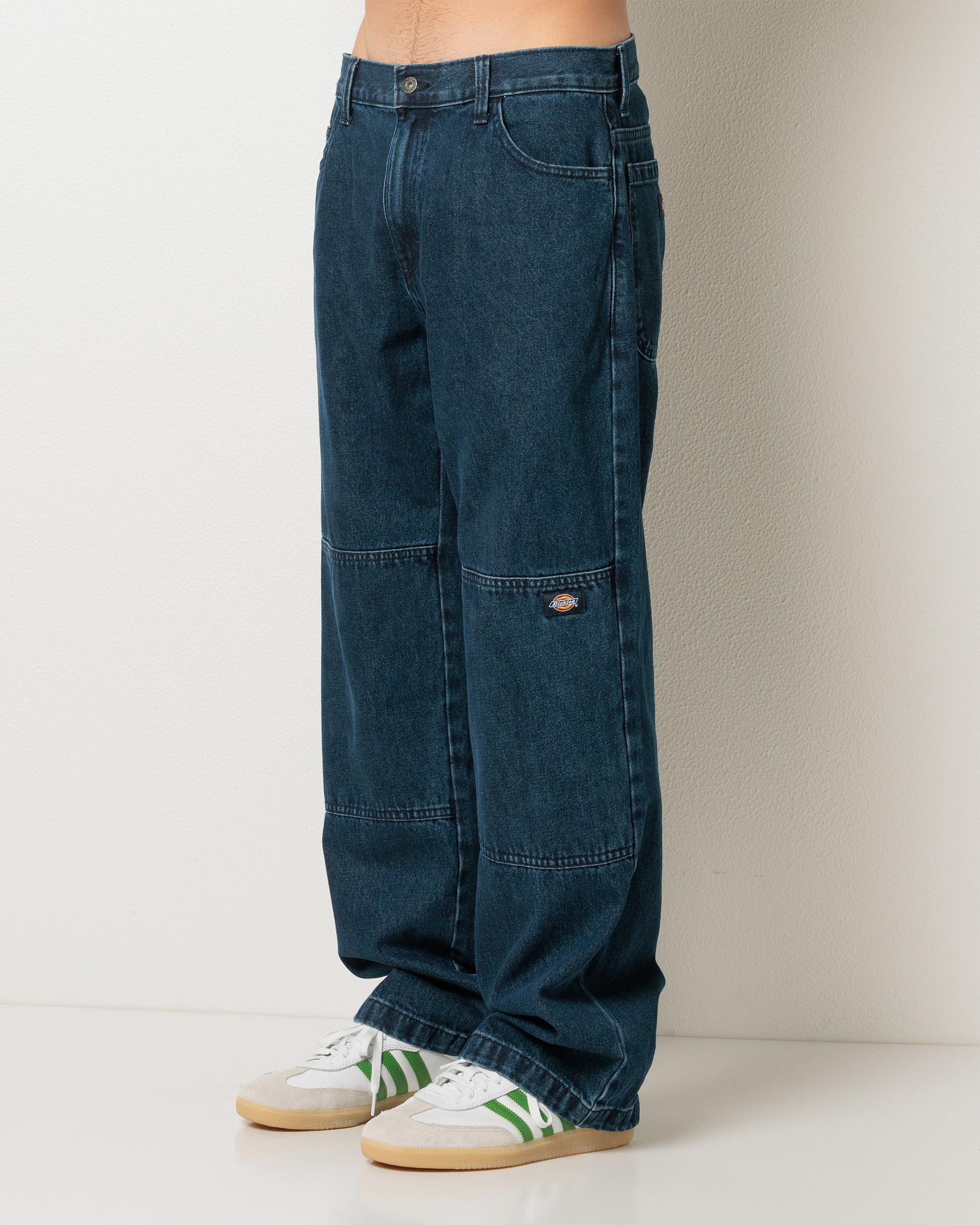 Double Knee Denim Pants