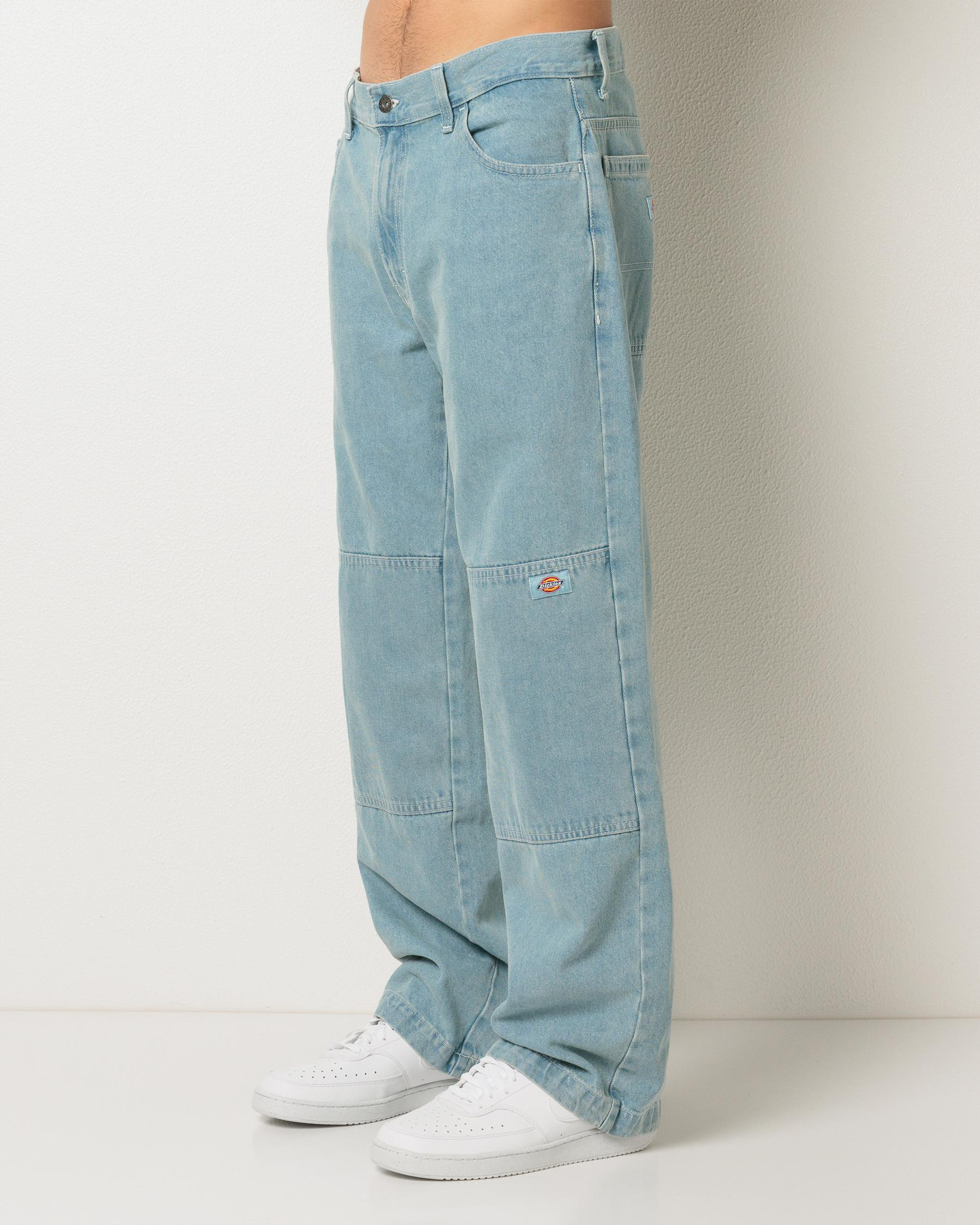 Double Knee Denim Pants