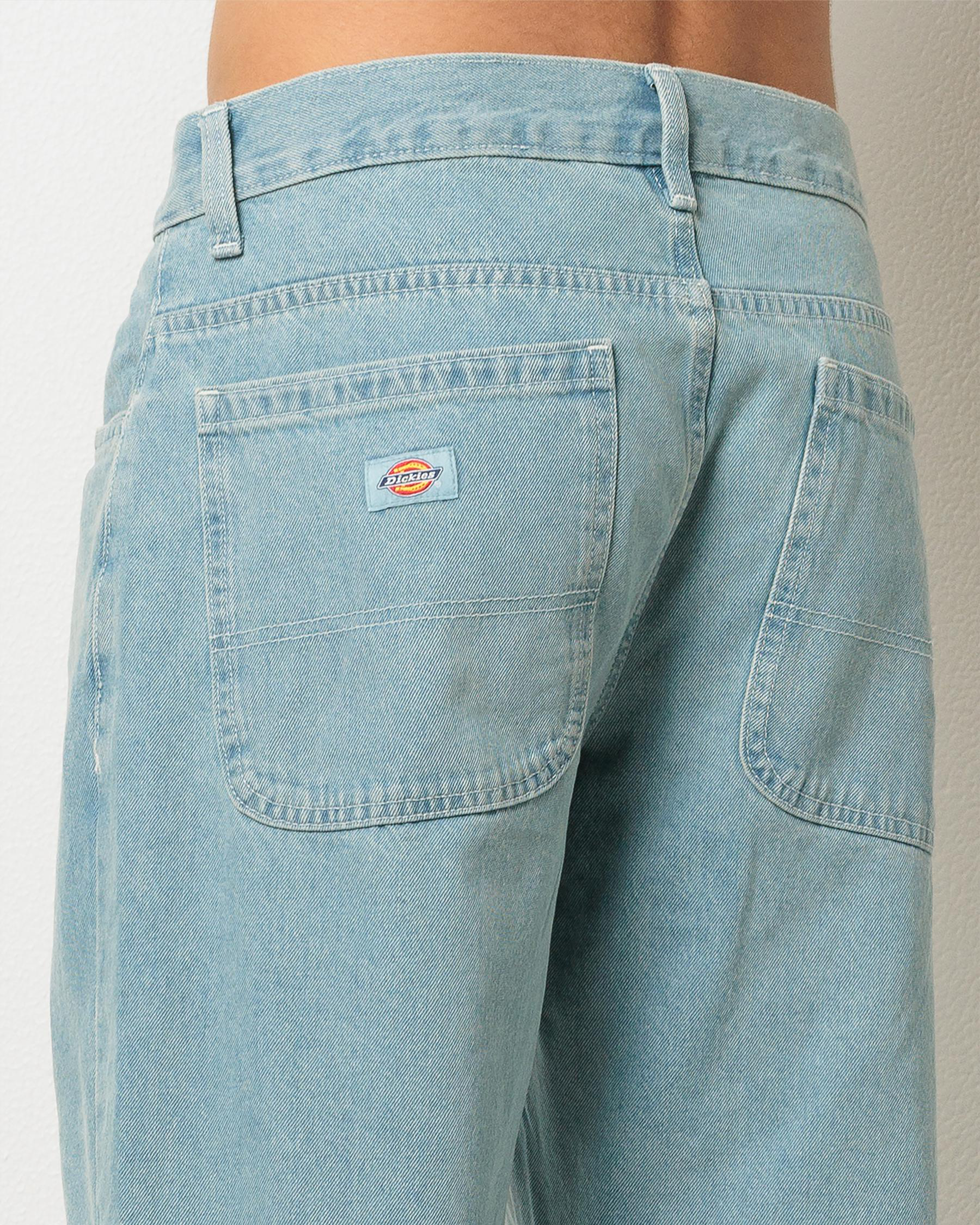 Double Knee Denim Pants